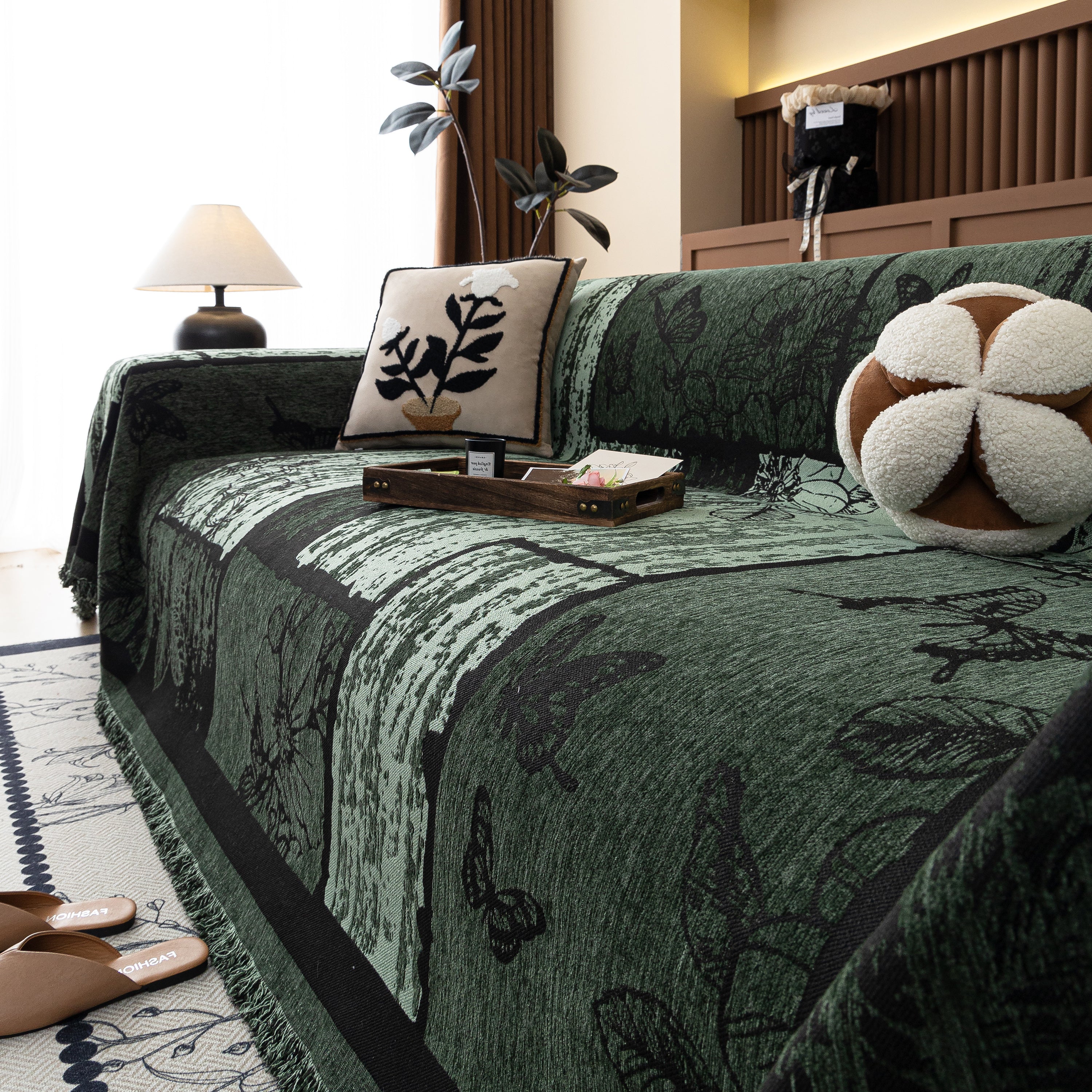 Fashion Couch Cover Blanket Bohemian Sectional Sofa Protector Furniture Covers for Sofas - Image 57