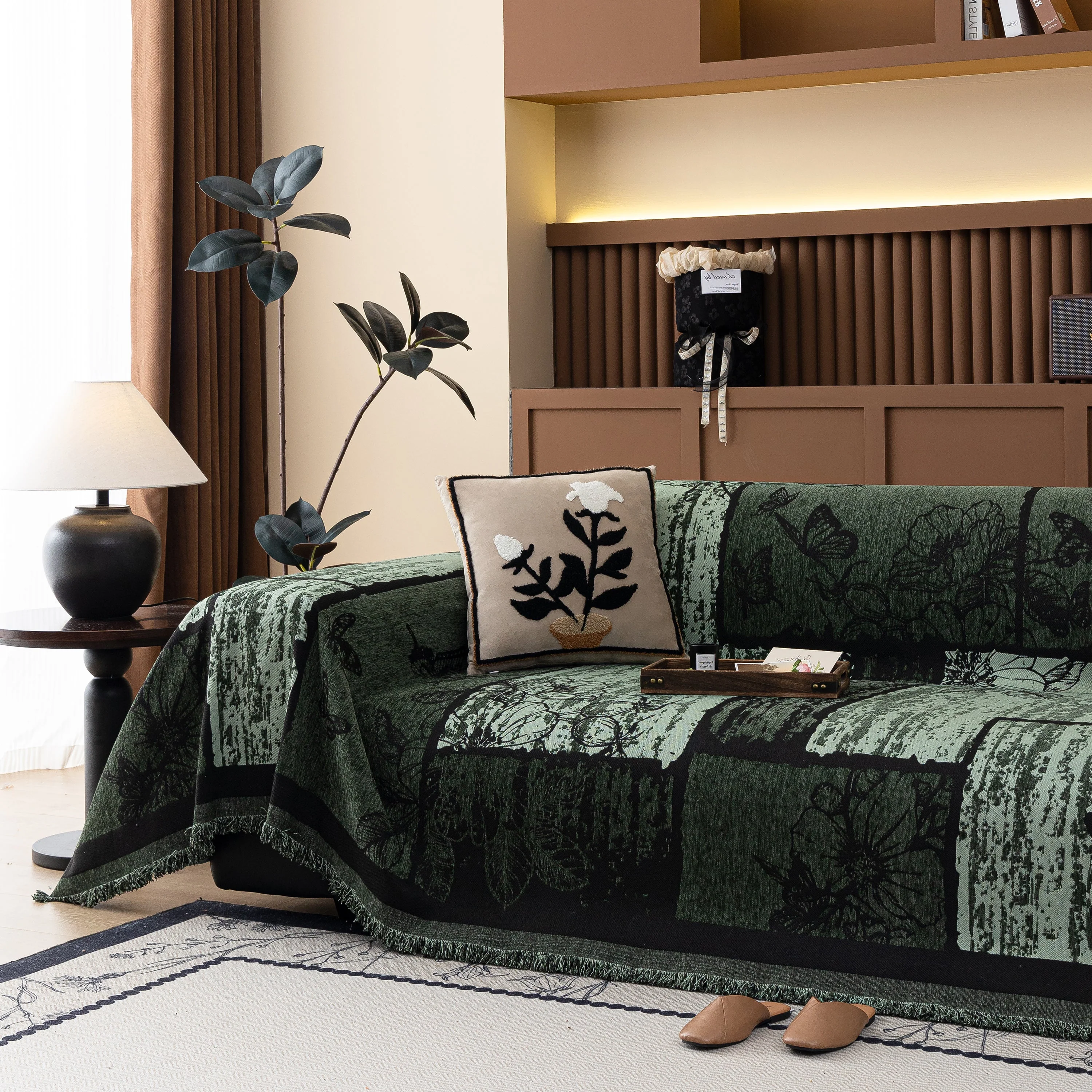 Fashion Couch Cover Blanket Bohemian Sectional Sofa Protector Furniture Covers for Sofas - Image 59