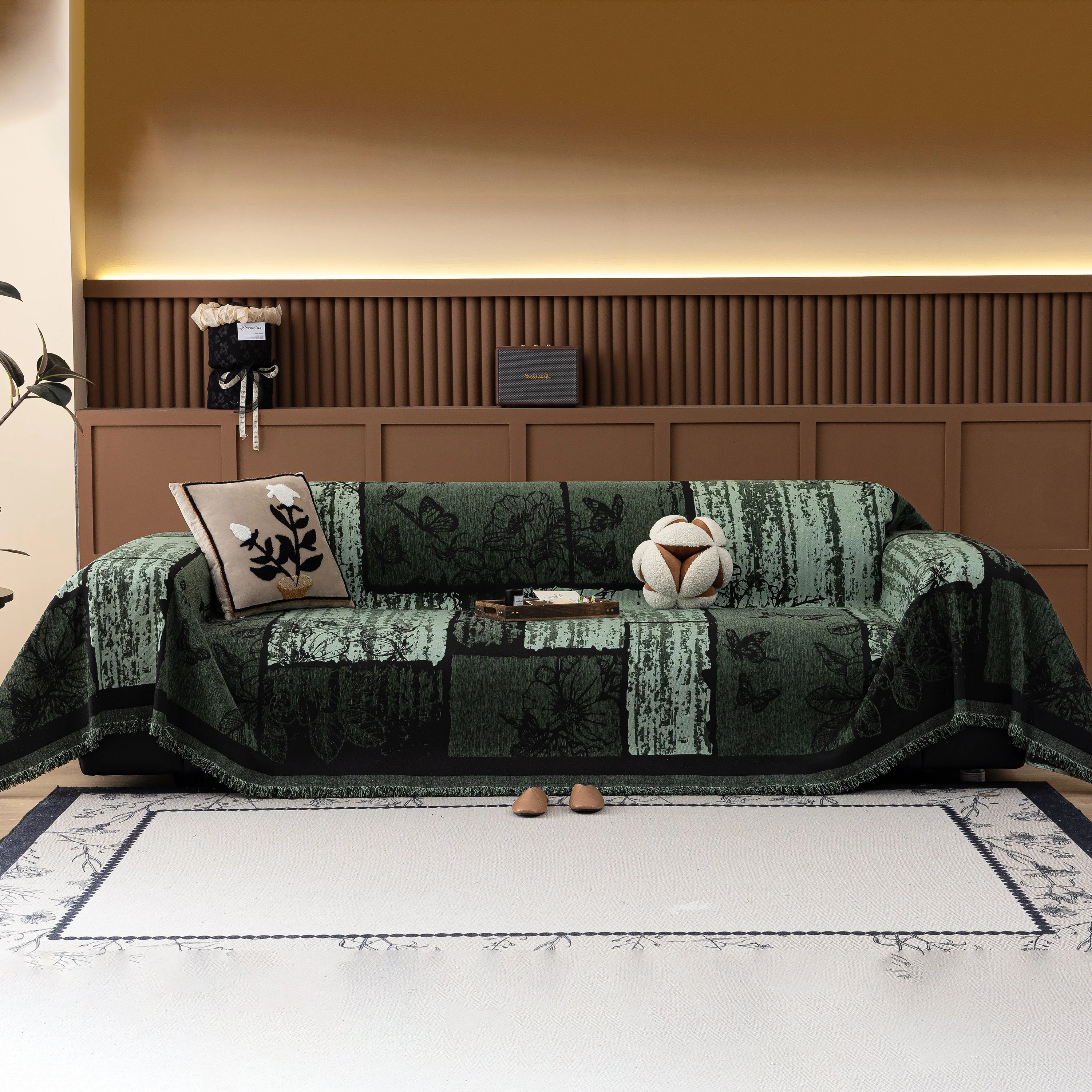 Fashion Couch Cover Blanket Bohemian Sectional Sofa Protector Furniture Covers for Sofas - Image 61