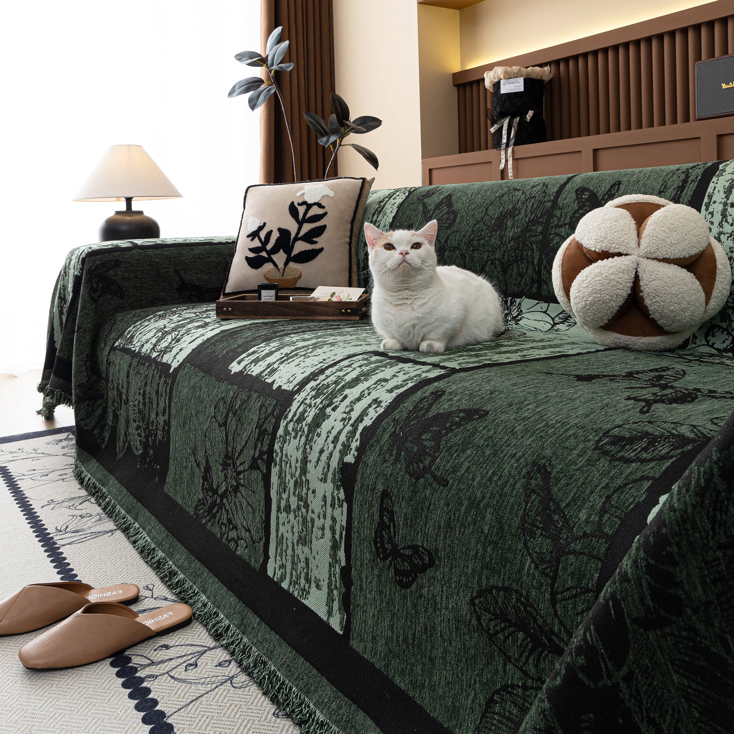 Fashion Couch Cover Blanket Bohemian Sectional Sofa Protector Furniture Covers for Sofas - Image 63