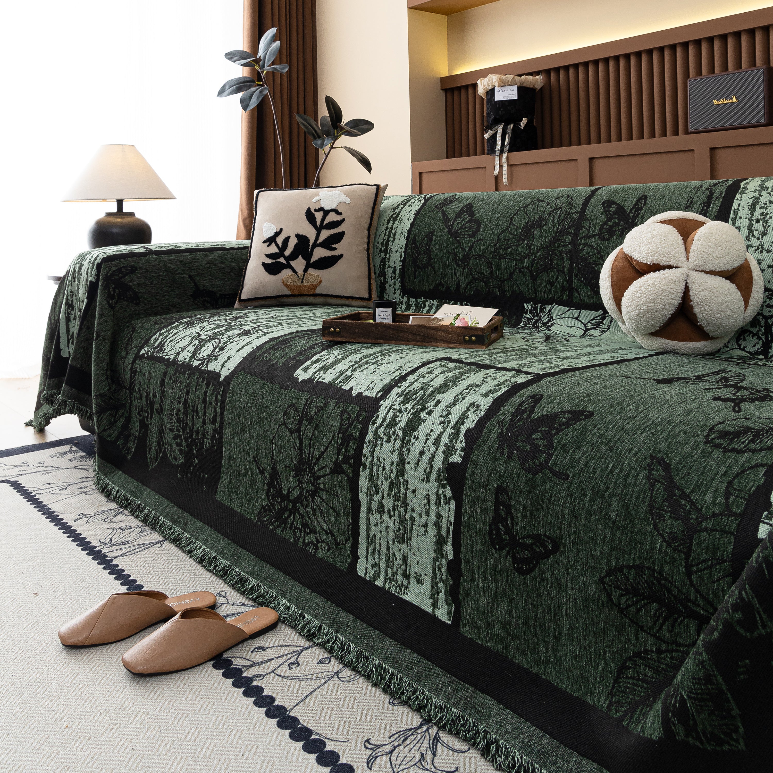 Fashion Couch Cover Blanket Bohemian Sectional Sofa Protector Furniture Covers for Sofas - Image 65
