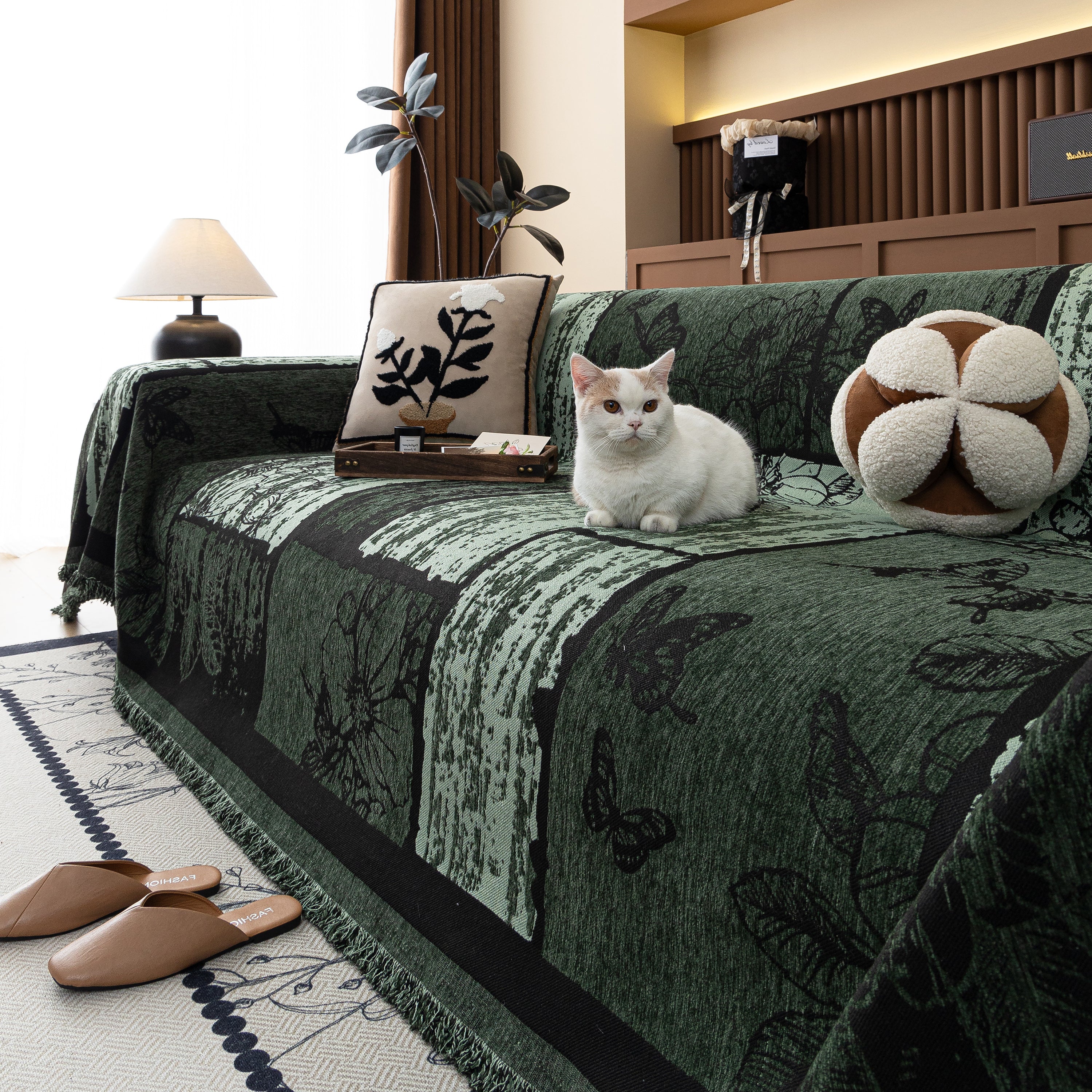 Fashion Couch Cover Blanket Bohemian Sectional Sofa Protector Furniture Covers for Sofas - Image 66