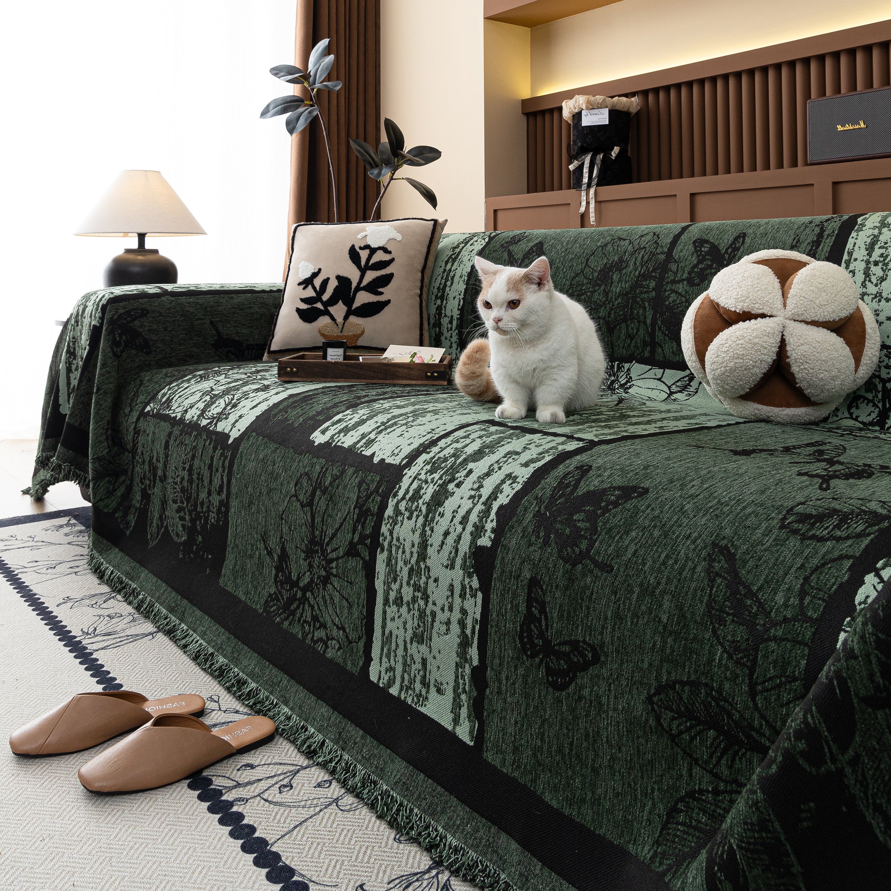 Fashion Couch Cover Blanket Bohemian Sectional Sofa Protector Furniture Covers for Sofas - Image 67
