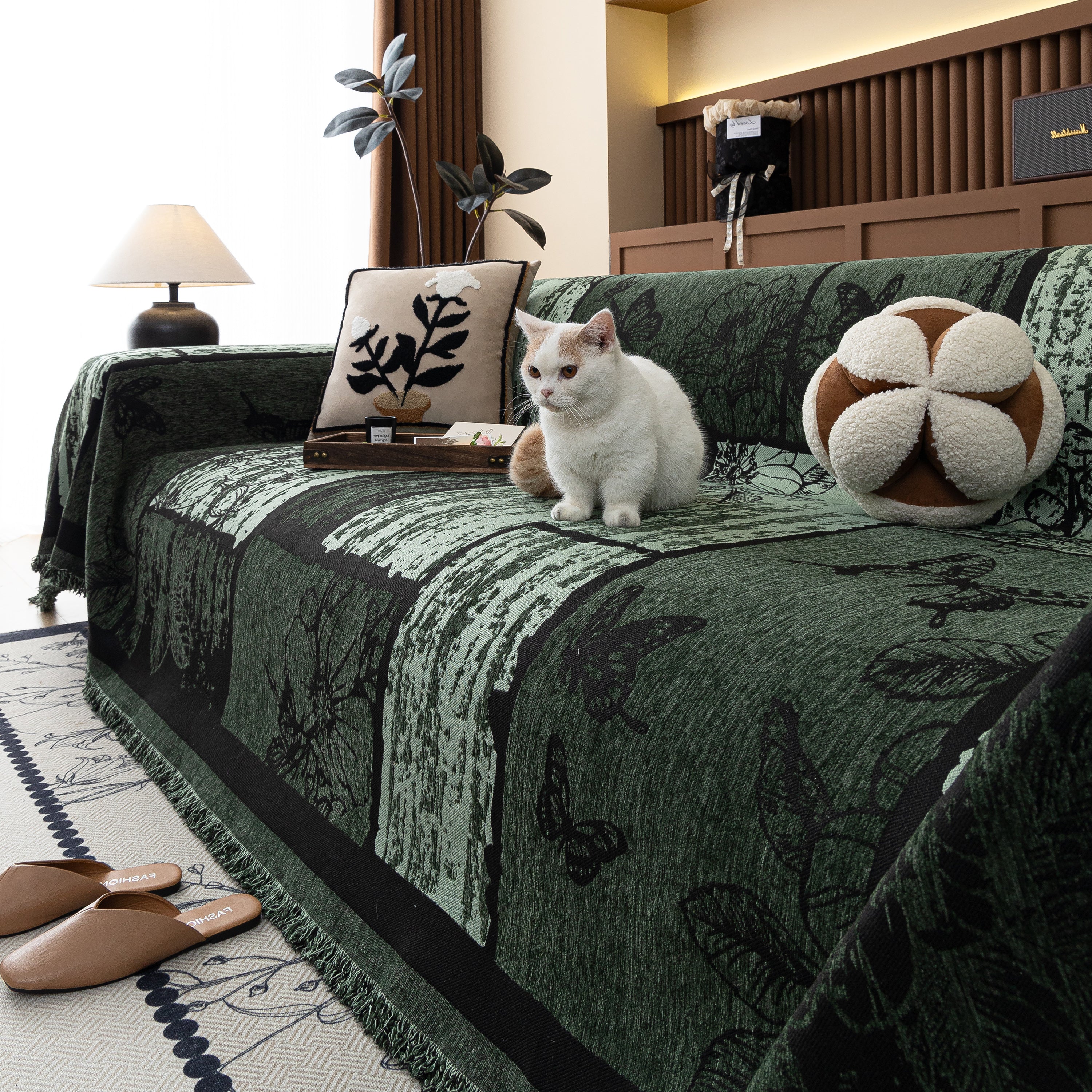Fashion Couch Cover Blanket Bohemian Sectional Sofa Protector Furniture Covers for Sofas - Image 68