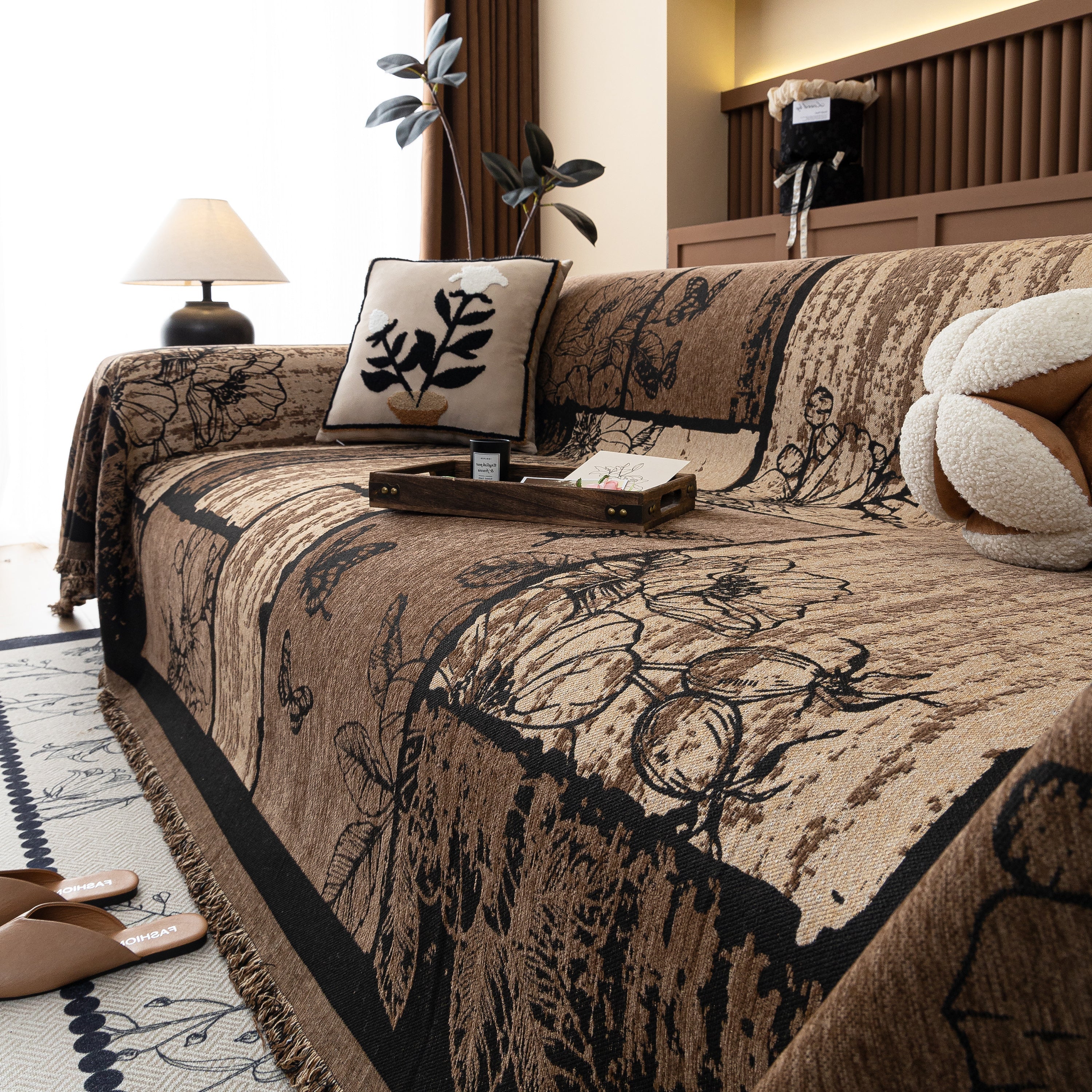 Fashion Couch Cover Blanket Bohemian Sectional Sofa Protector Furniture Covers for Sofas - Image 8