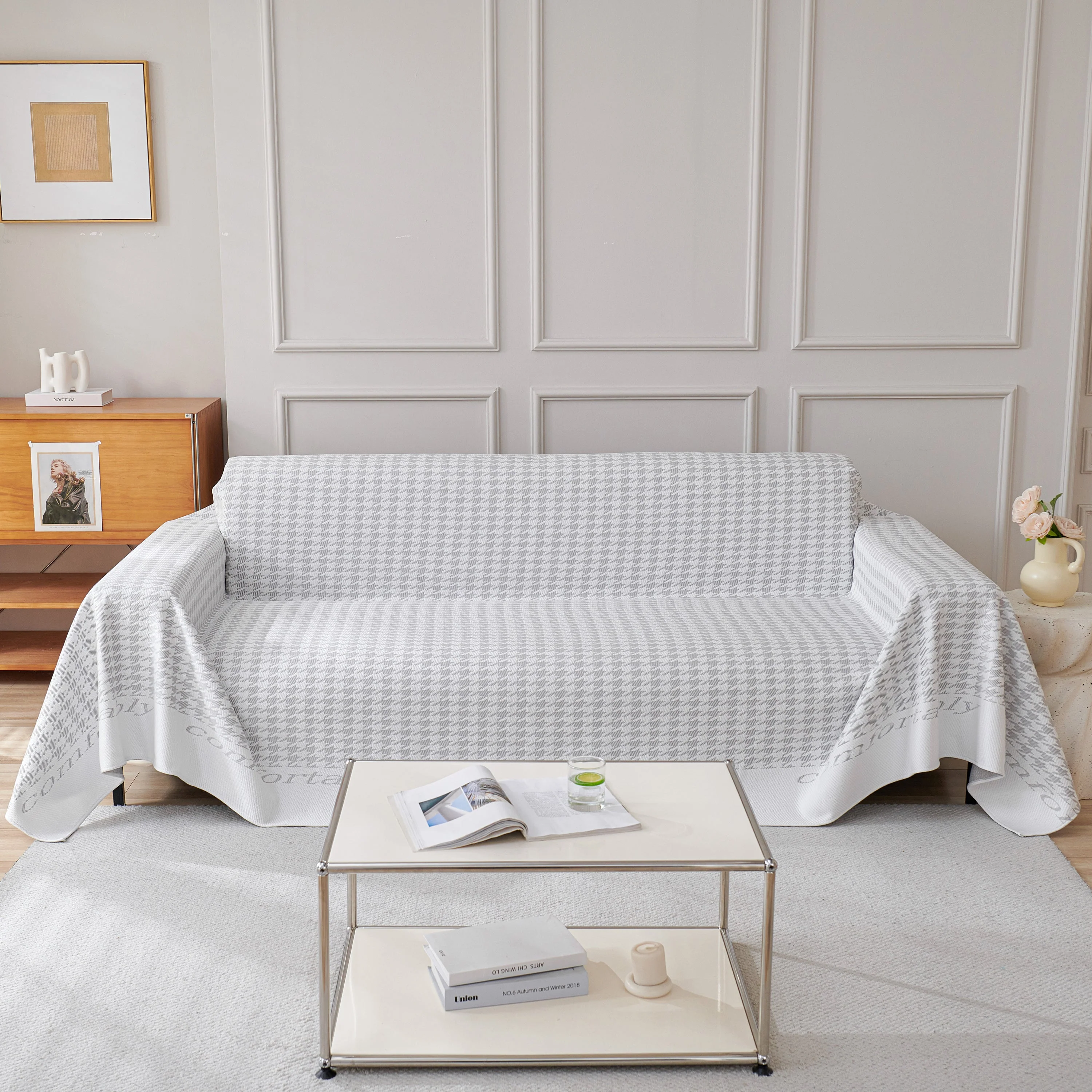 Fashion Couch Cover Blanket, Cooling Breathable Couch Cover Sofa Throw Cover X-Large Sofa Slipcover - Image 11