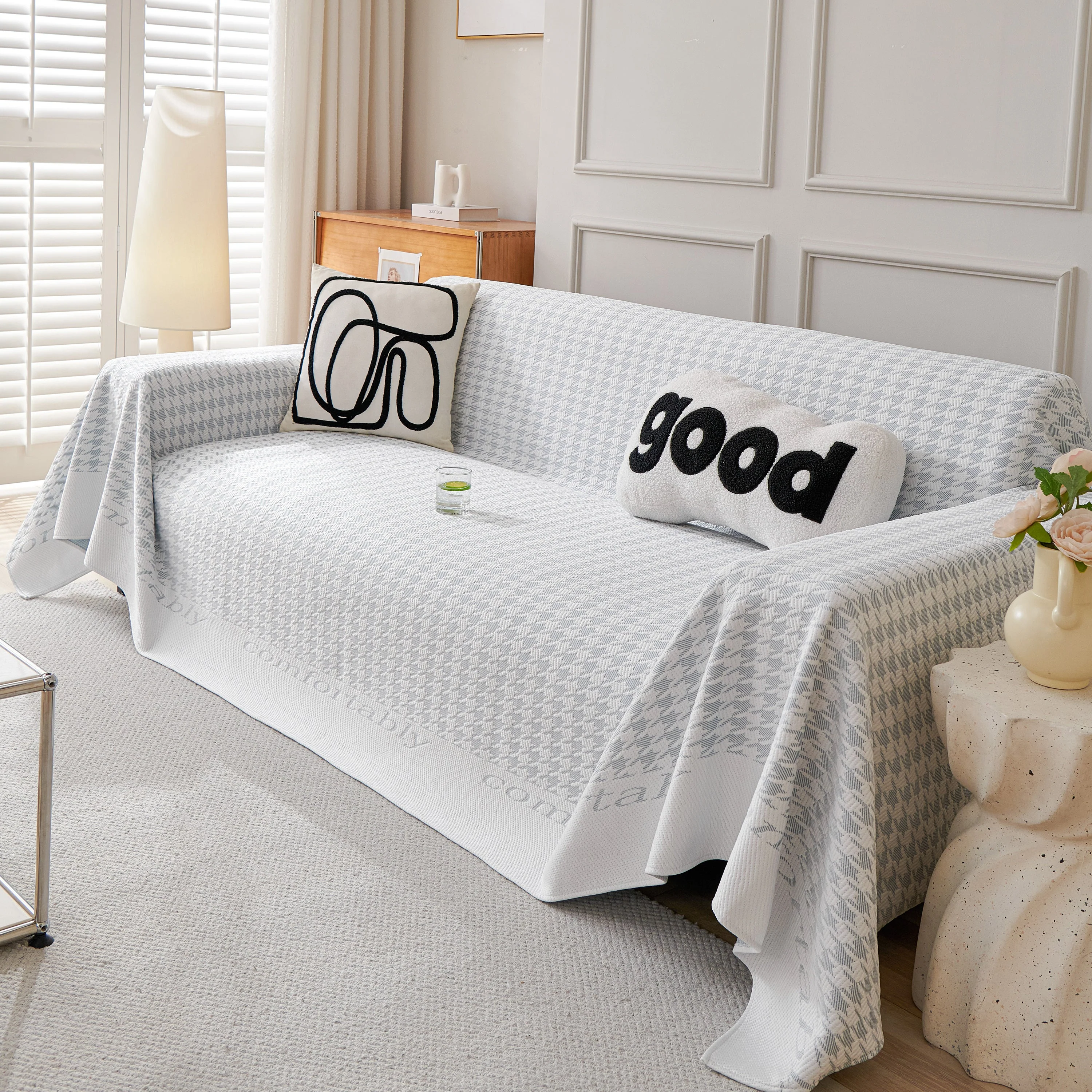Fashion Couch Cover Blanket, Cooling Breathable Couch Cover Sofa Throw Cover X-Large Sofa Slipcover - Image 14