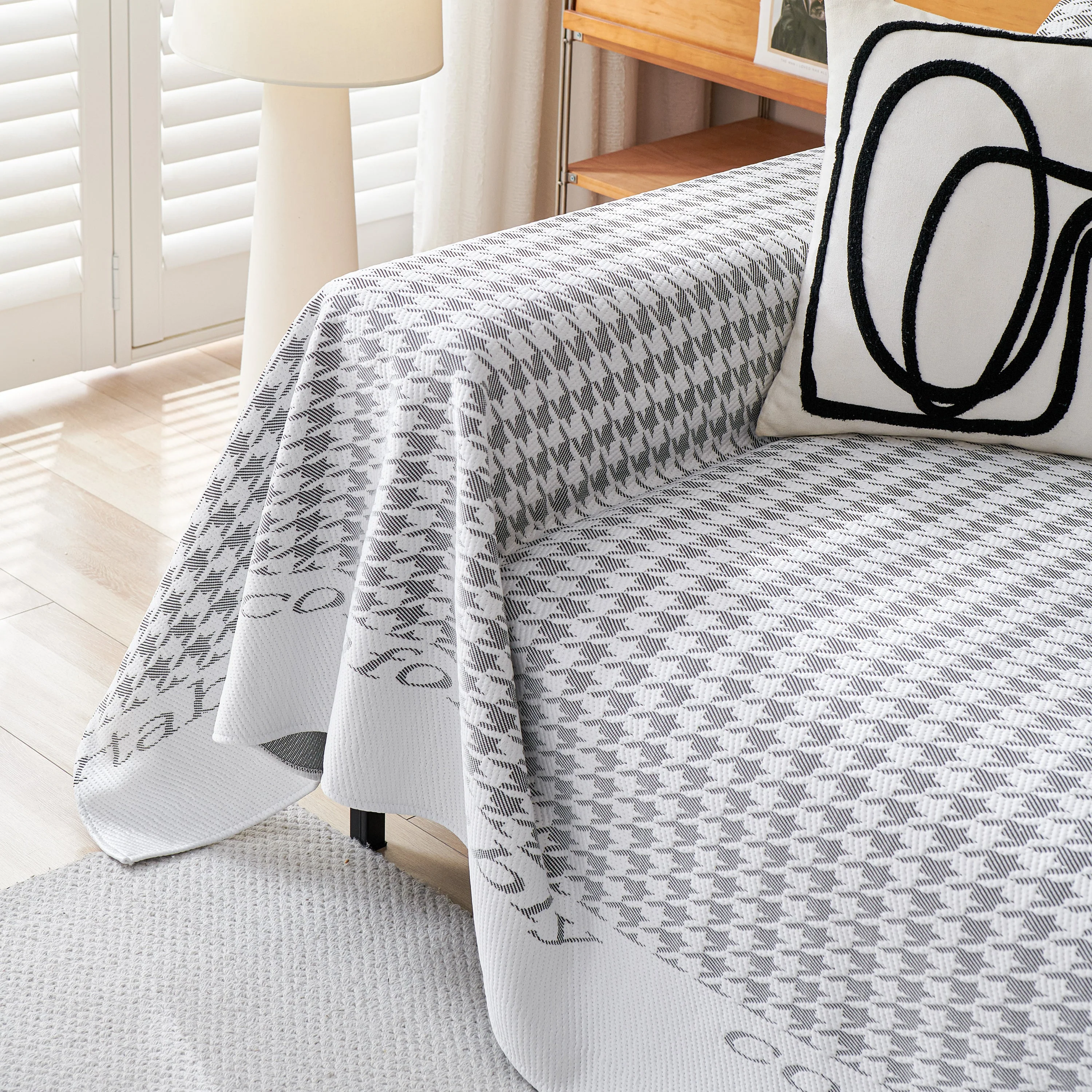Fashion Couch Cover Blanket, Cooling Breathable Couch Cover Sofa Throw Cover X-Large Sofa Slipcover - Image 52