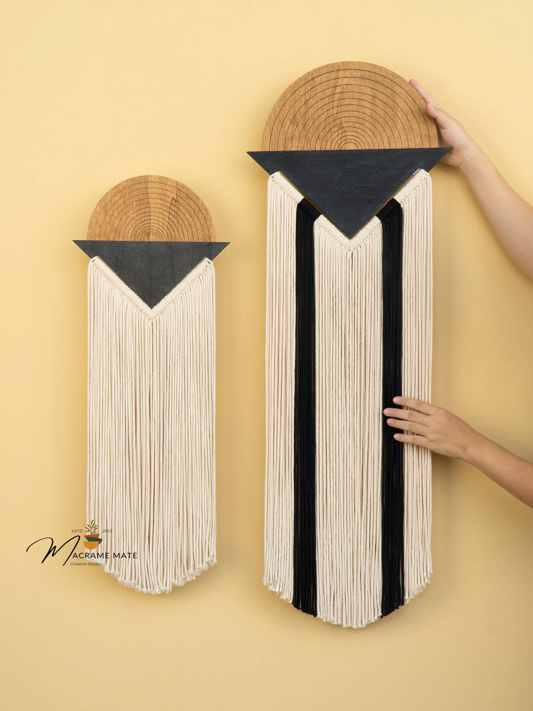 Fathom Macrame Fiber Wall Art (Y38) - Image 10