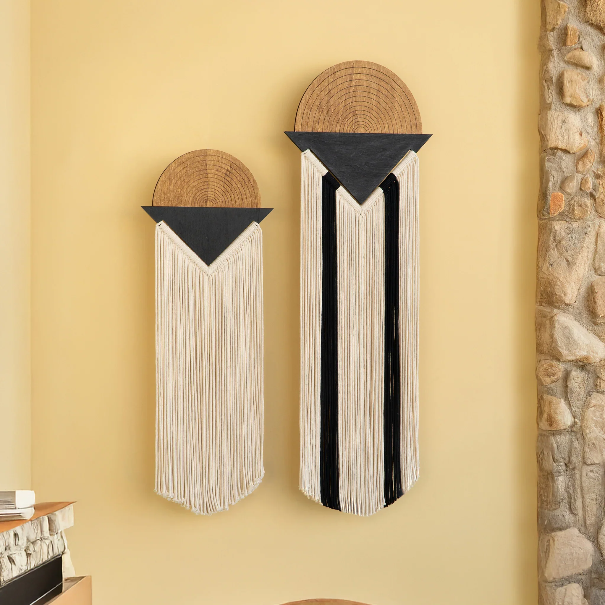 Fathom Macrame Fiber Wall Art (Y38) - Image 11