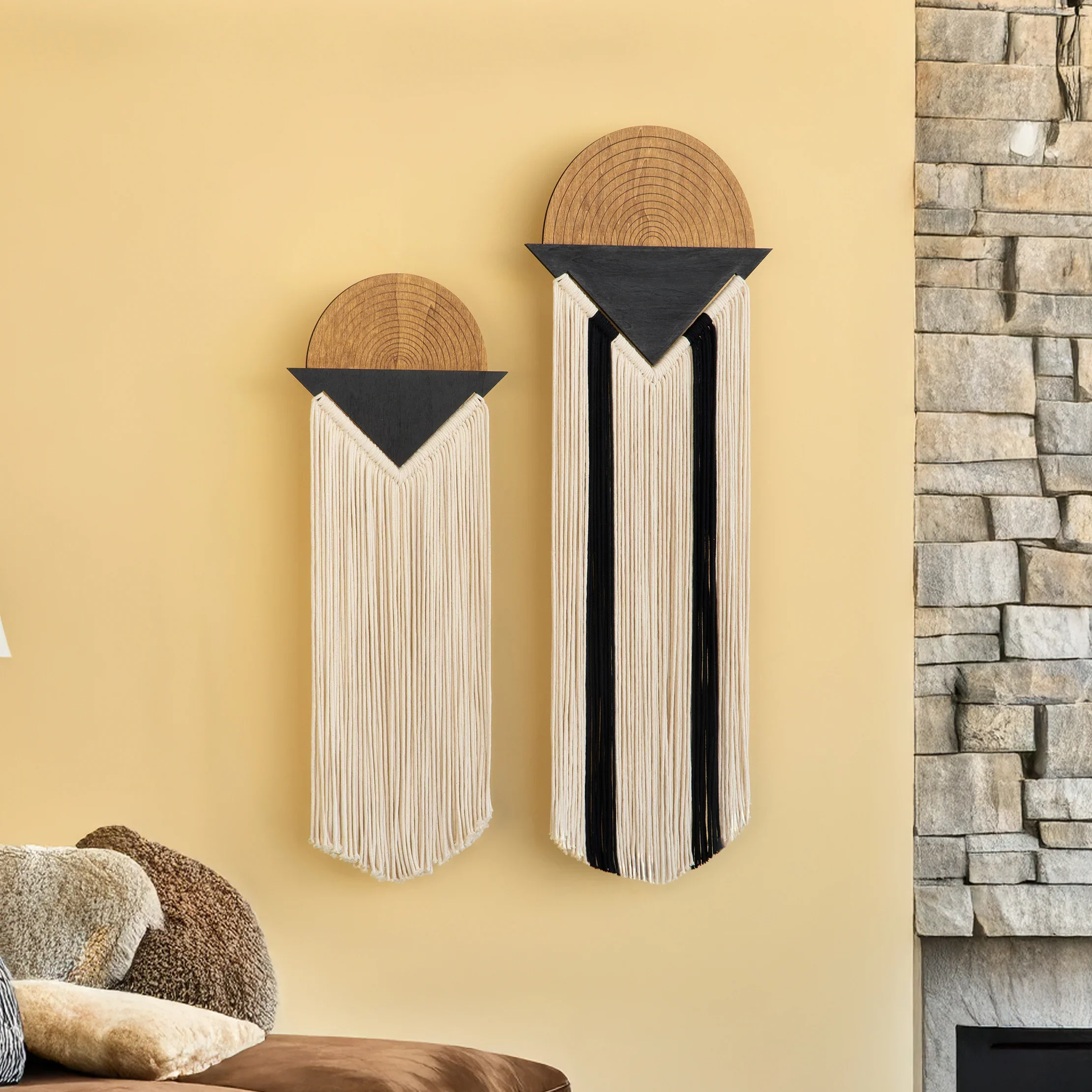 Fathom Macrame Fiber Wall Art (Y38) - Image 12