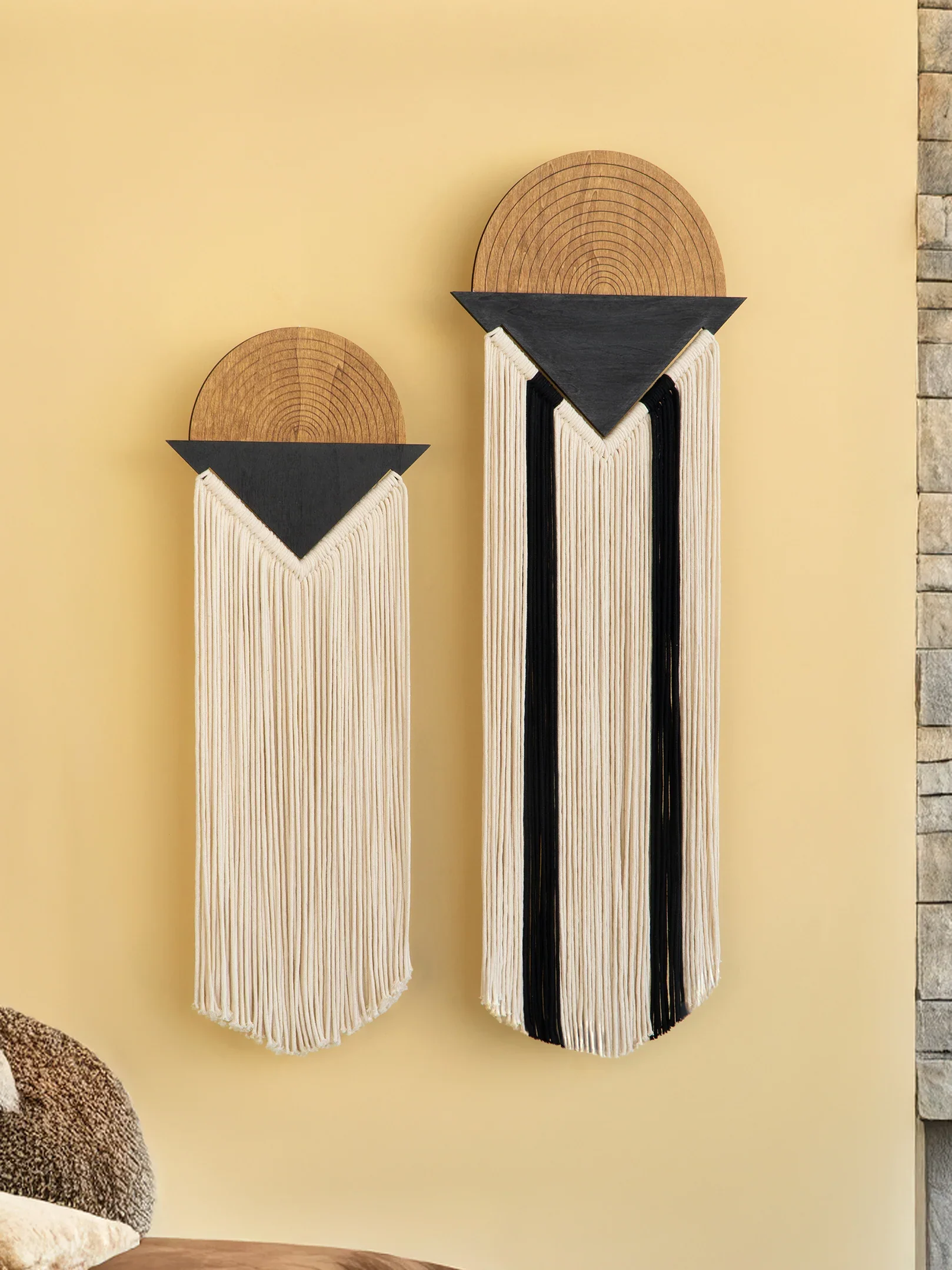 Fathom Macrame Fiber Wall Art (Y38) - Image 17