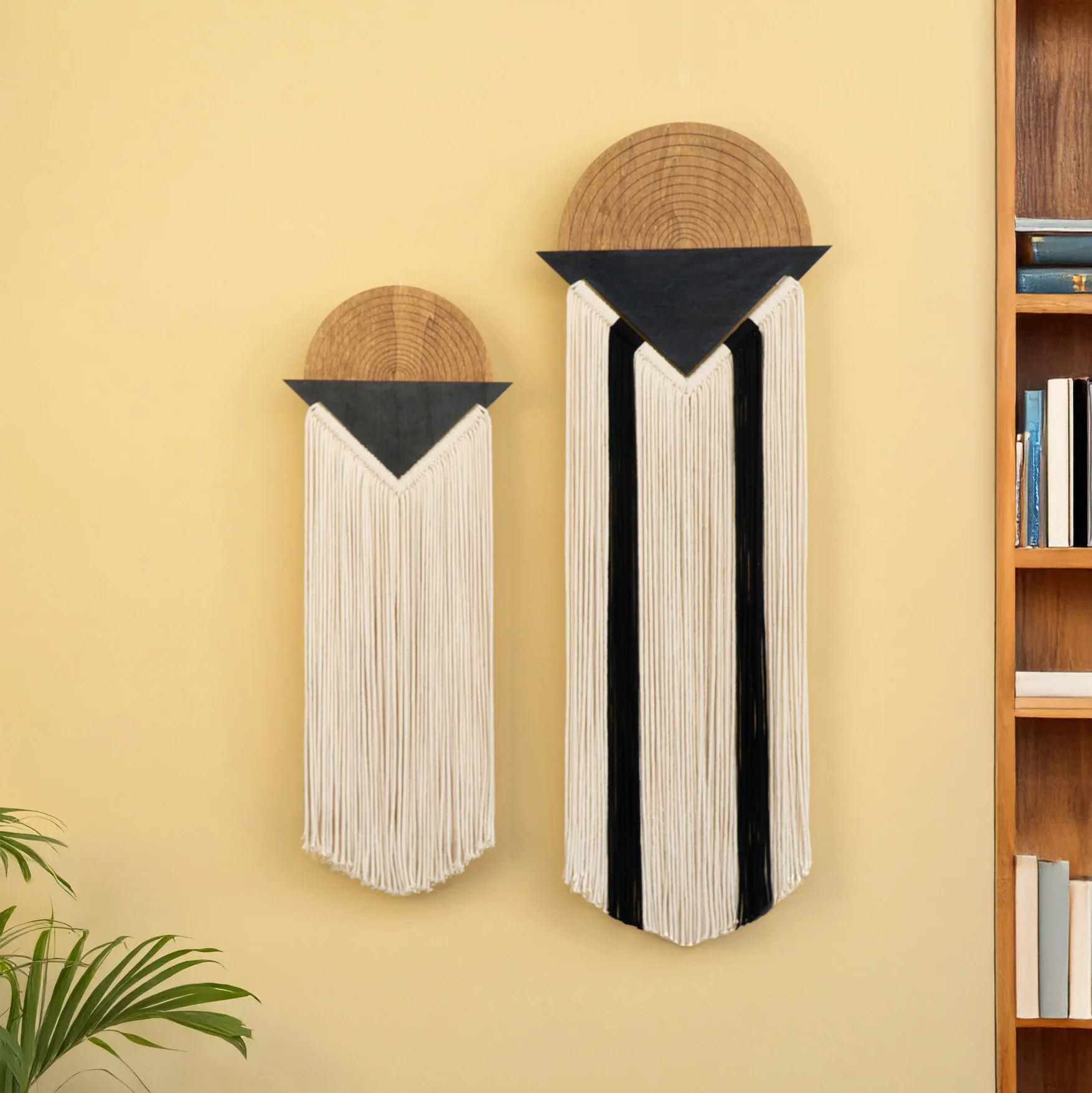 Fathom Macrame Fiber Wall Art (Y38) - Image 3