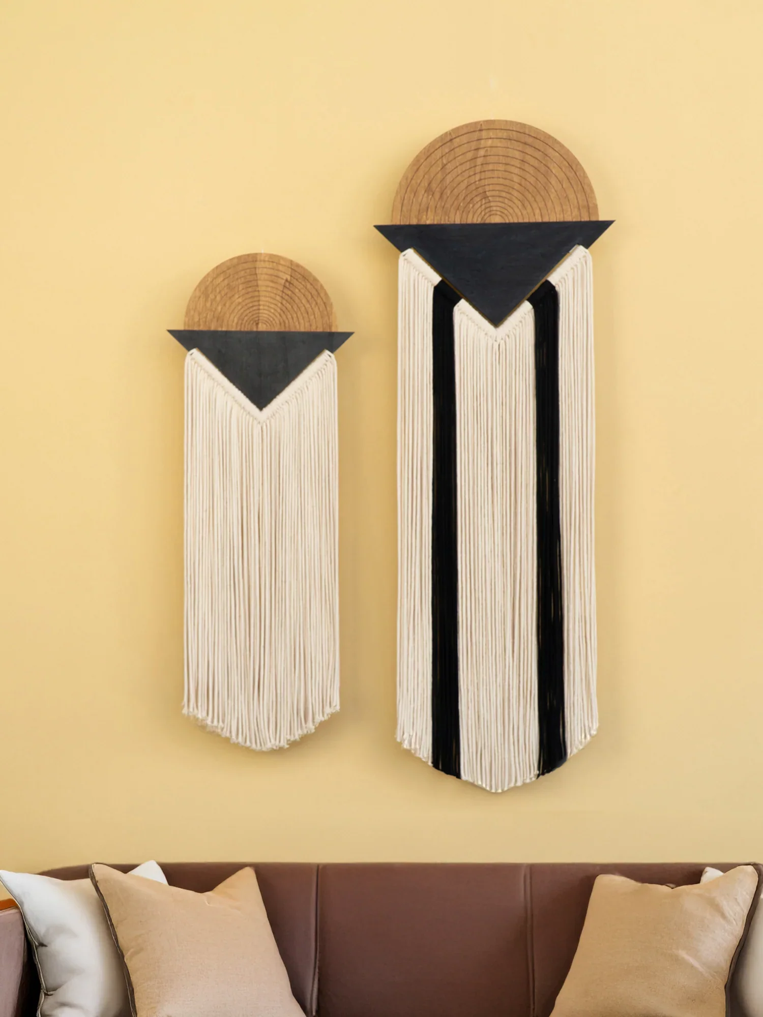 Fathom Macrame Fiber Wall Art (Y38) - Image 6