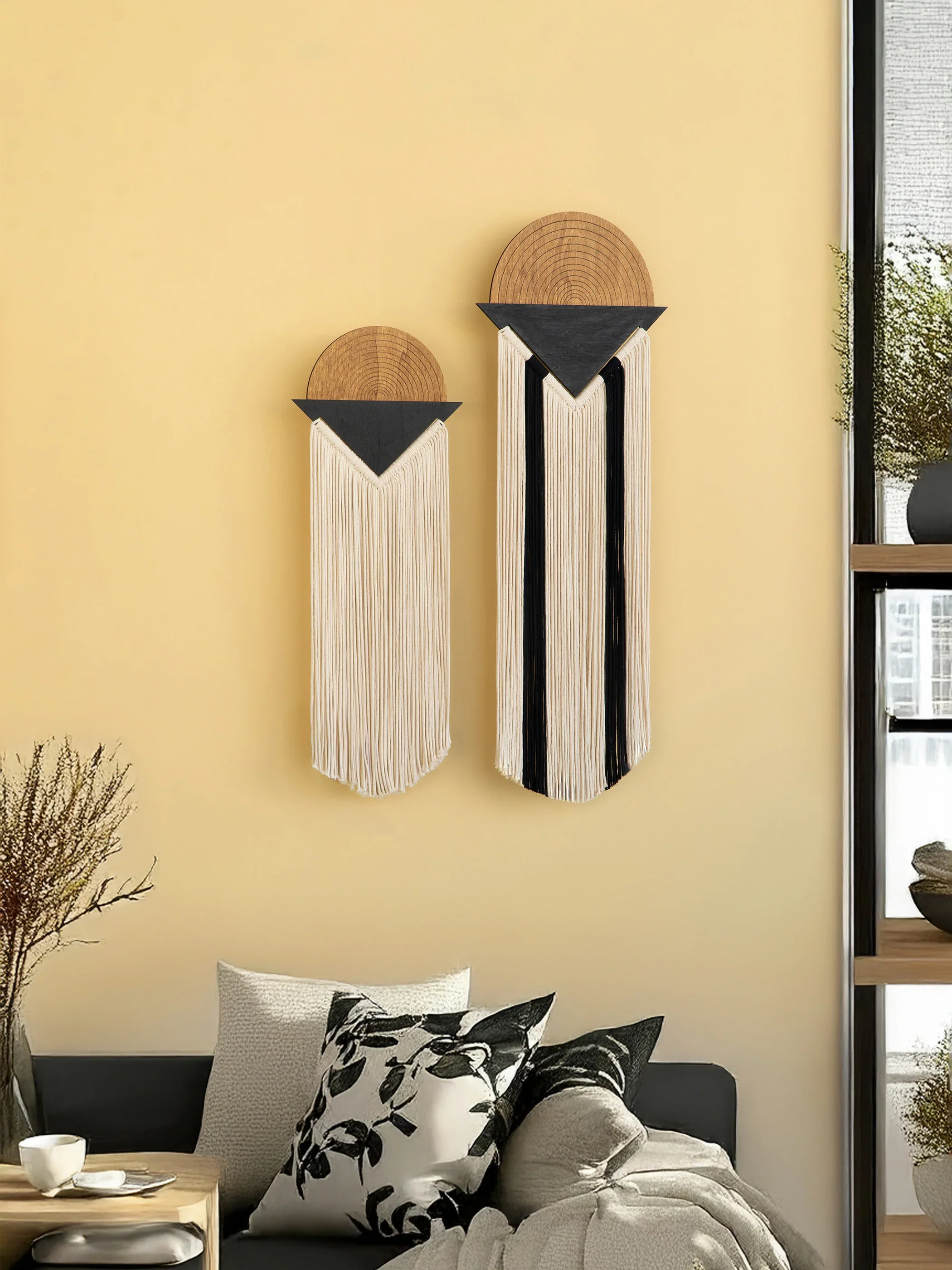 Fathom Macrame Fiber Wall Art (Y38) - Image 8