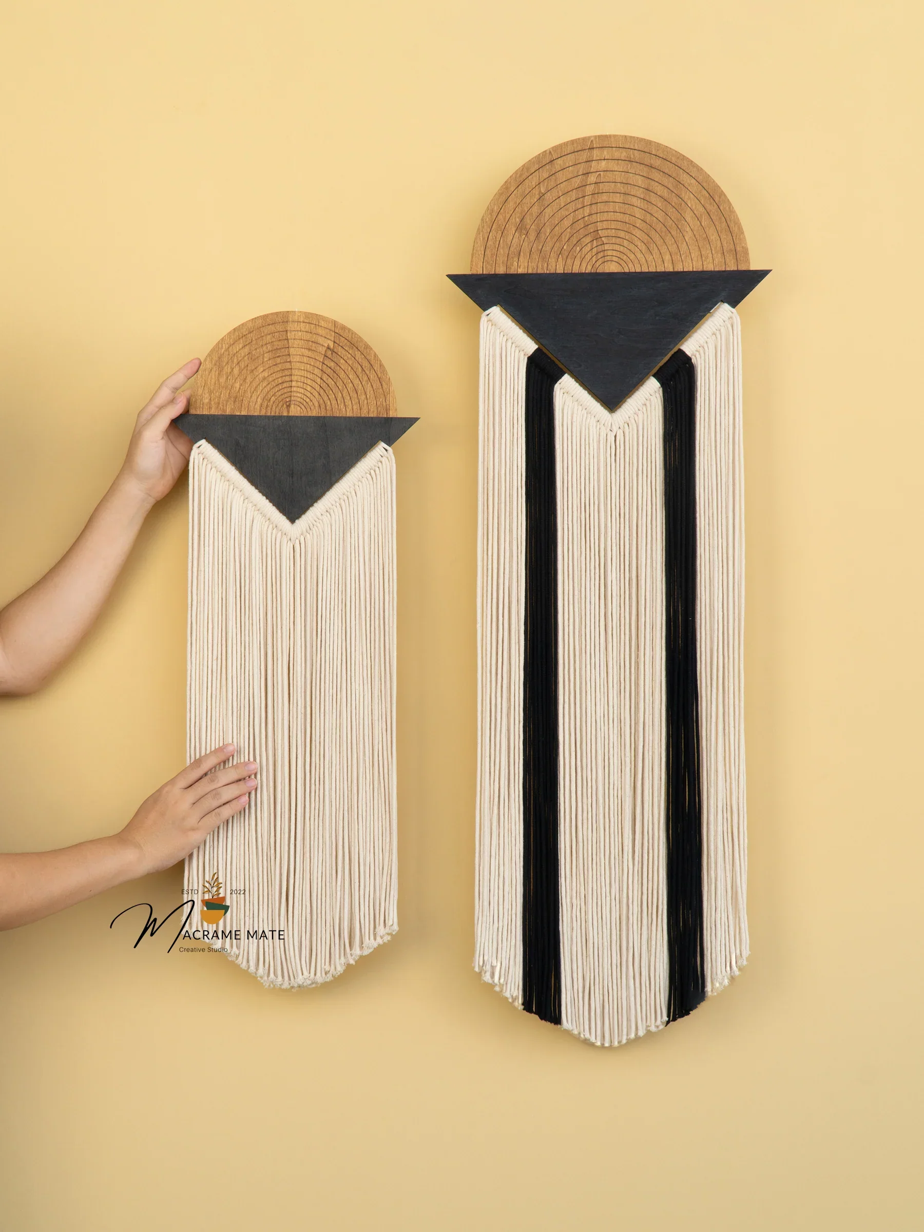 Fathom Macrame Fiber Wall Art (Y38) - Image 9