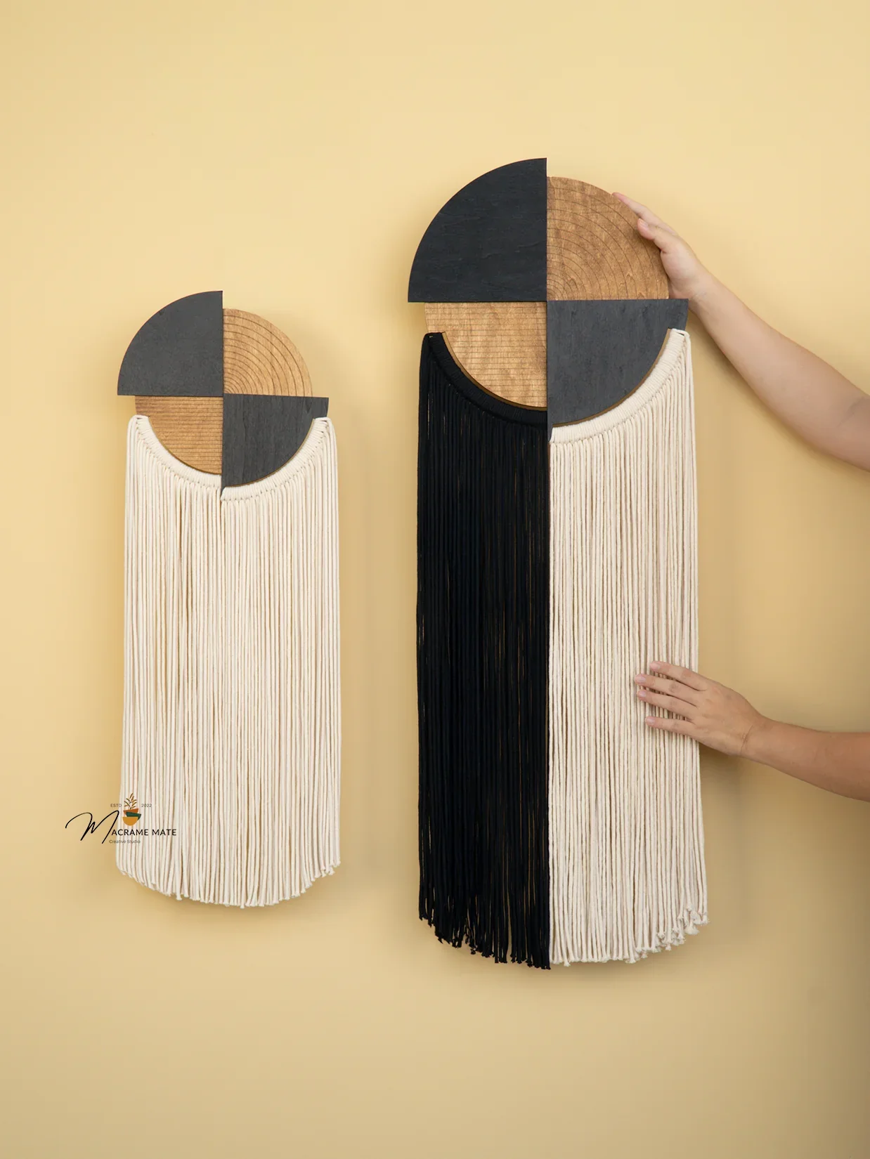 Fathom Macrame Fiber Wall Art (Y39) - Image 10
