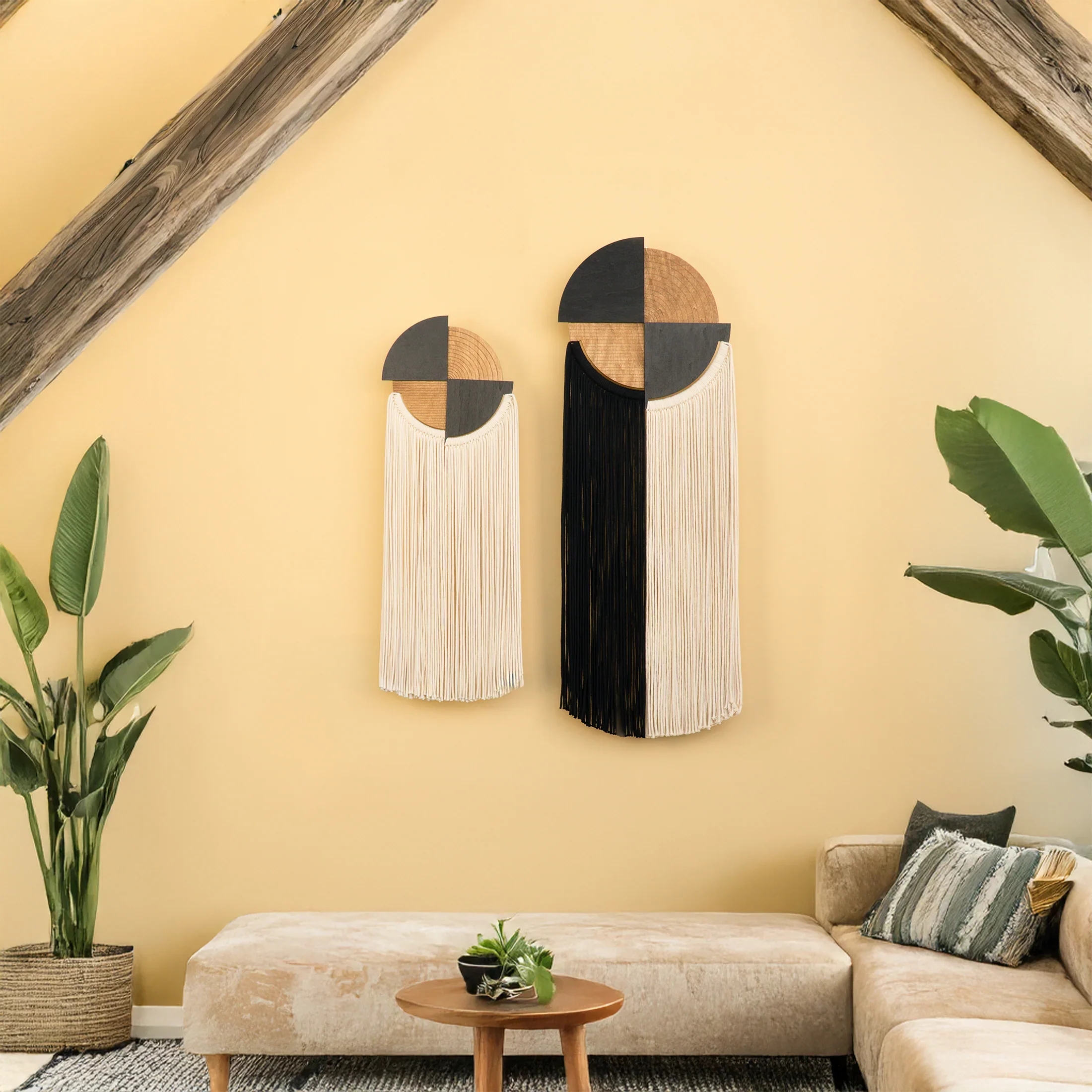 Fathom Macrame Fiber Wall Art (Y39) - Image 18