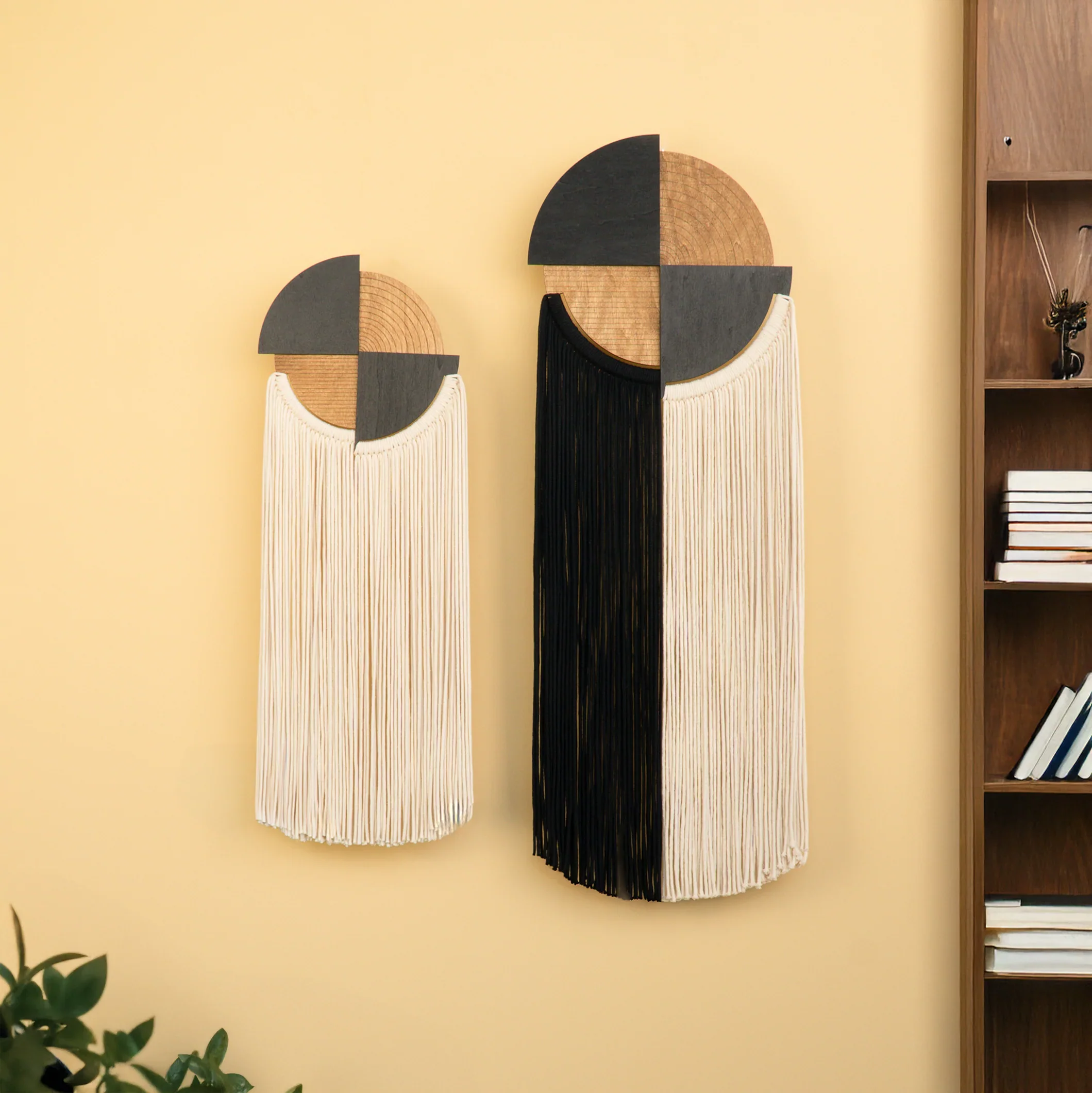 Fathom Macrame Fiber Wall Art (Y39) - Image 3