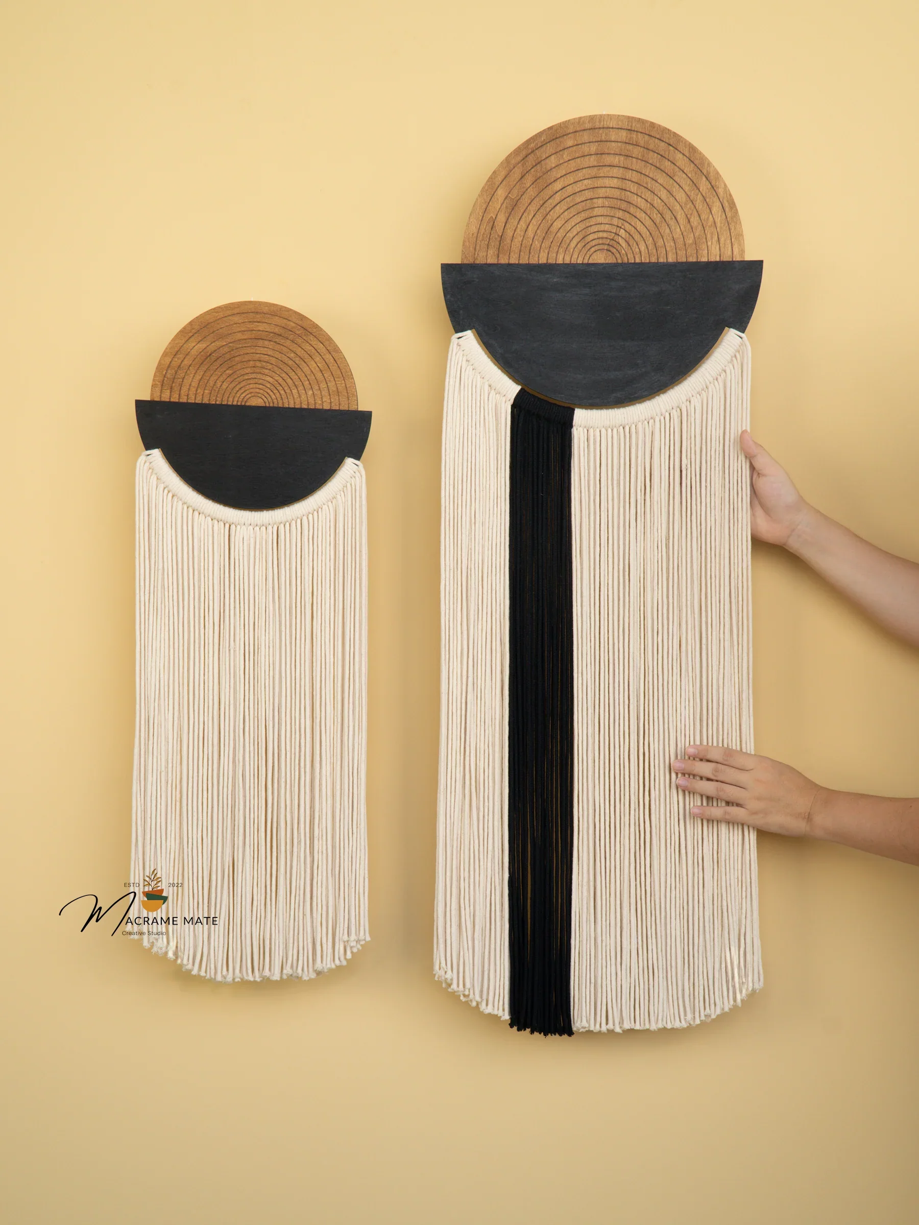 Fathom Macrame Fiber Wall Art (Y40) - Image 10