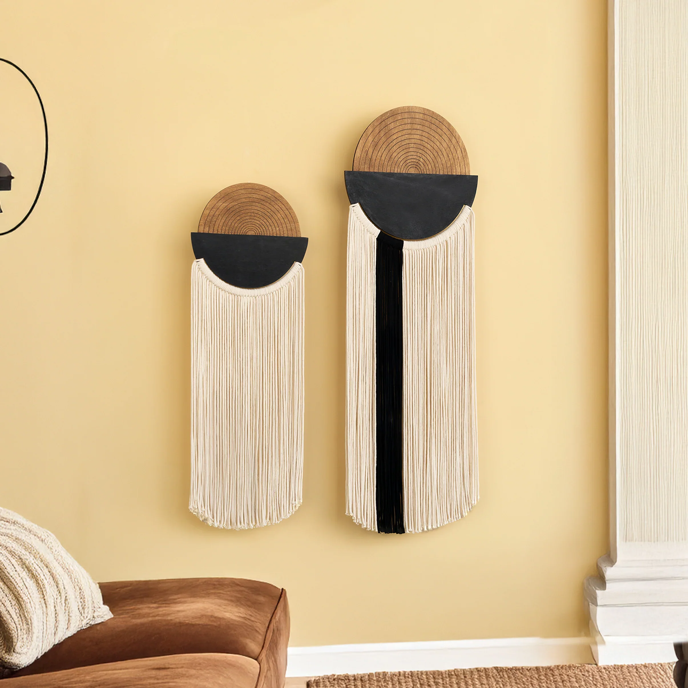 Fathom Macrame Fiber Wall Art (Y40) - Image 11