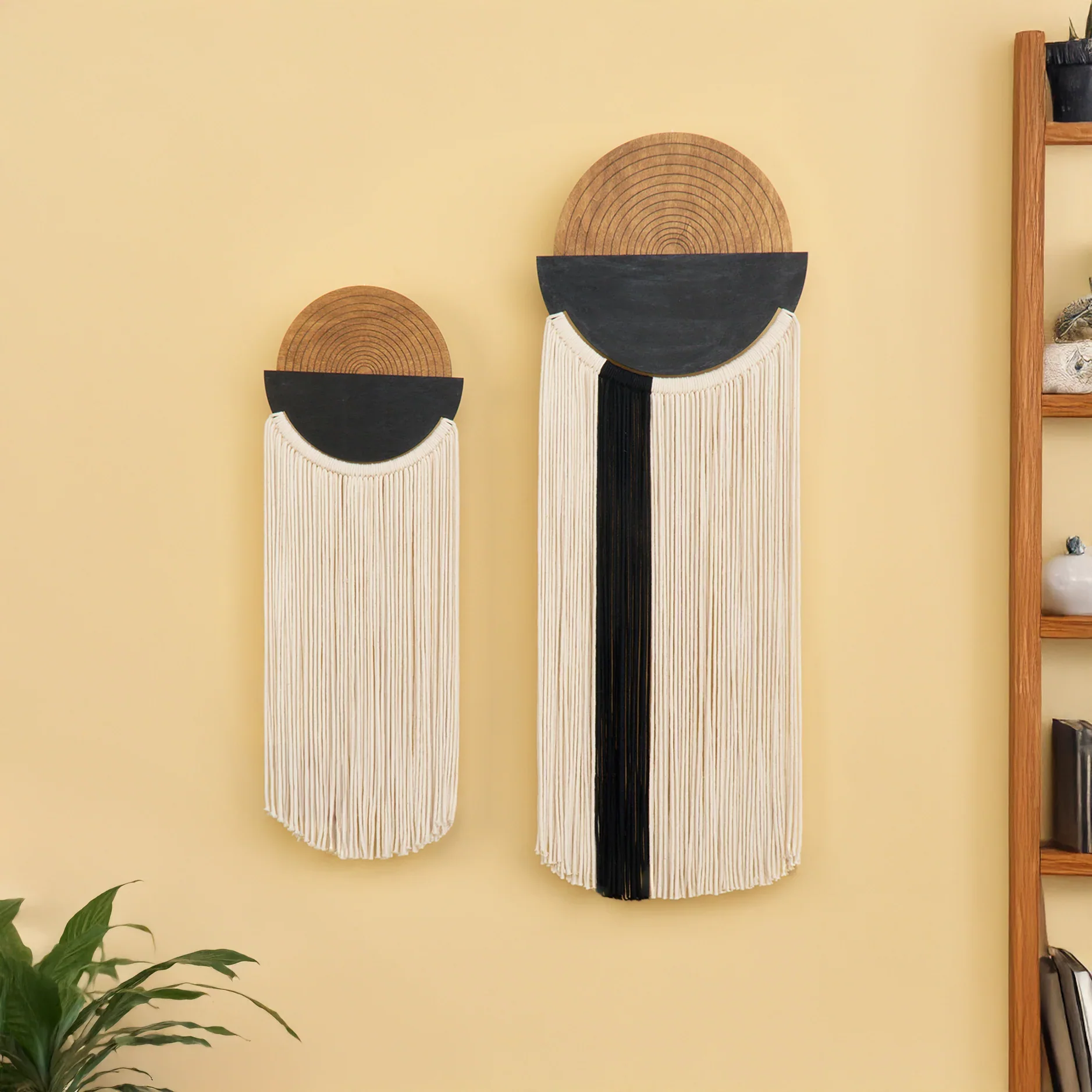 Fathom Macrame Fiber Wall Art (Y40) - Image 3