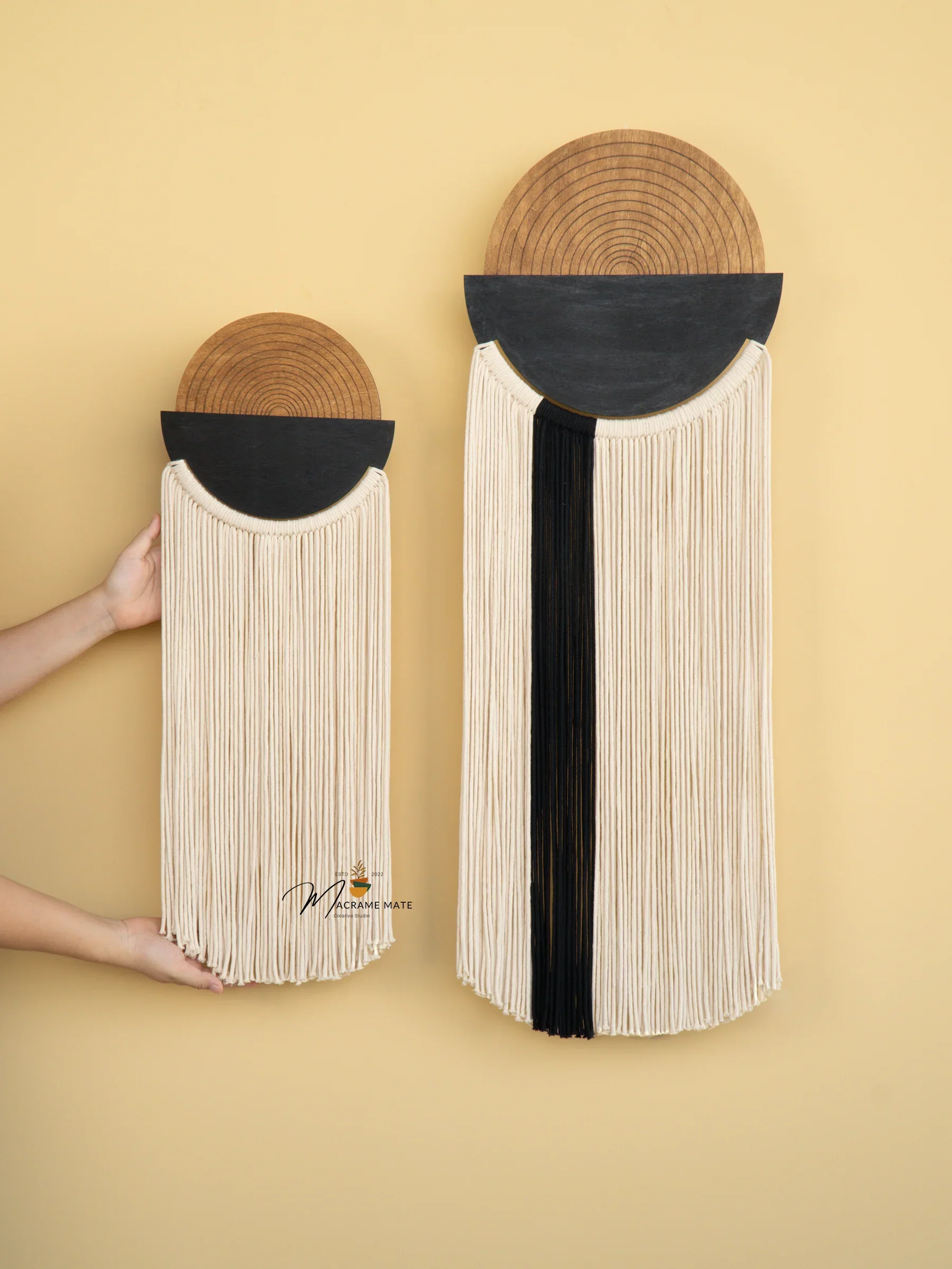 Fathom Macrame Fiber Wall Art (Y40) - Image 9