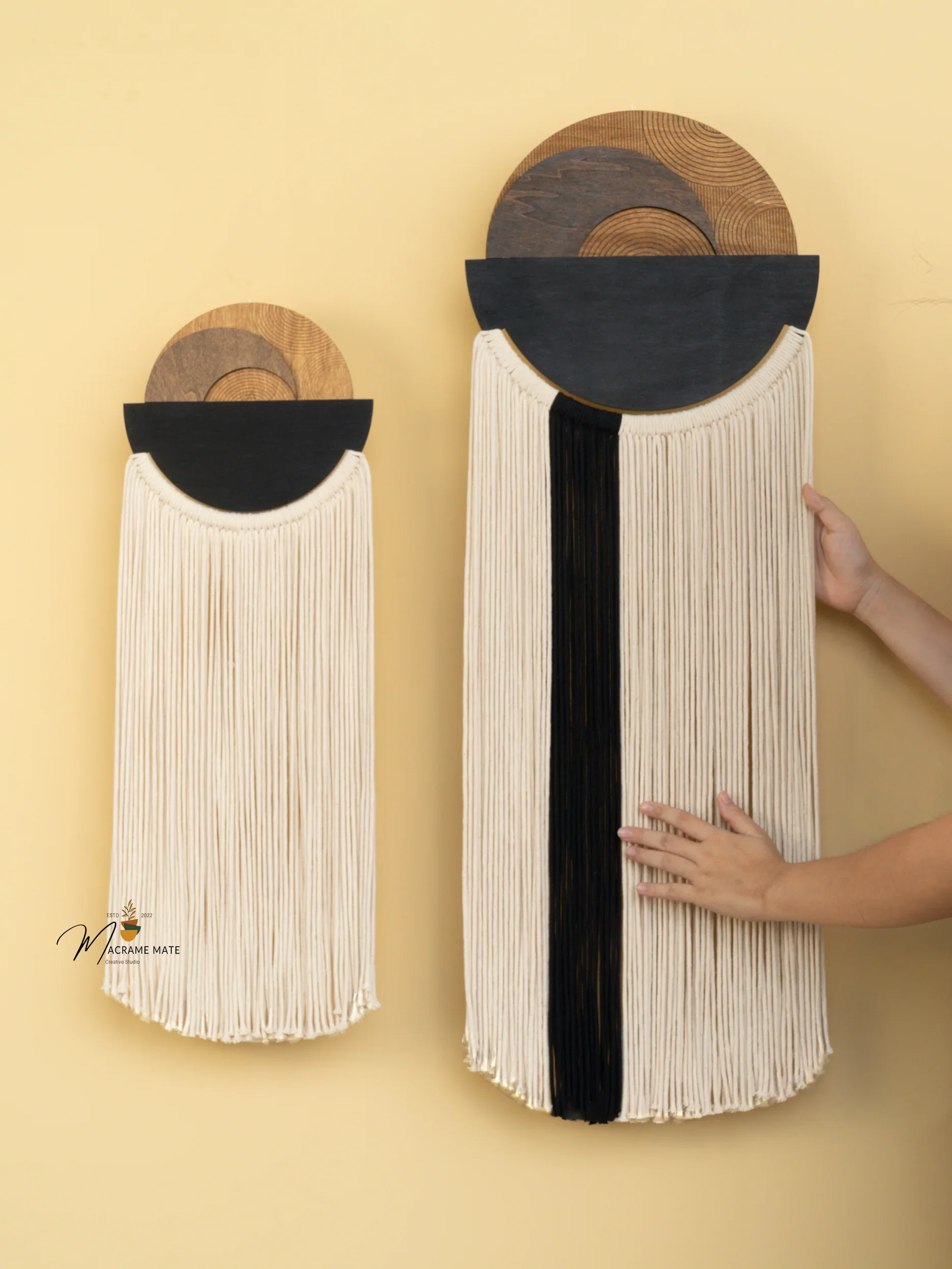 Fathom Macrame Fiber Wall Art (Y41) - Image 10