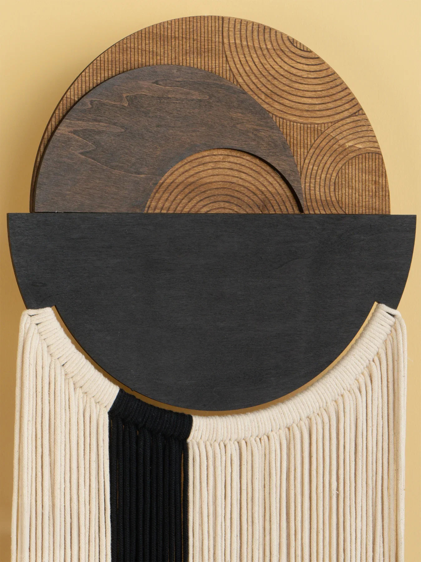 Fathom Macrame Fiber Wall Art (Y41) - Image 13