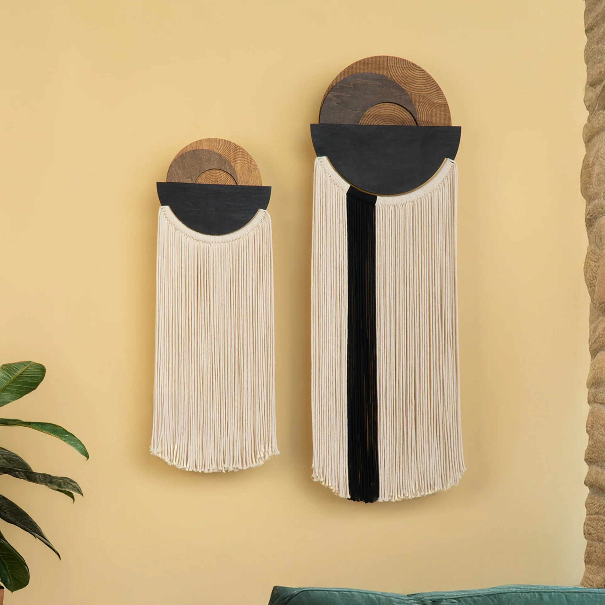 Fathom Macrame Fiber Wall Art (Y41) - Image 16