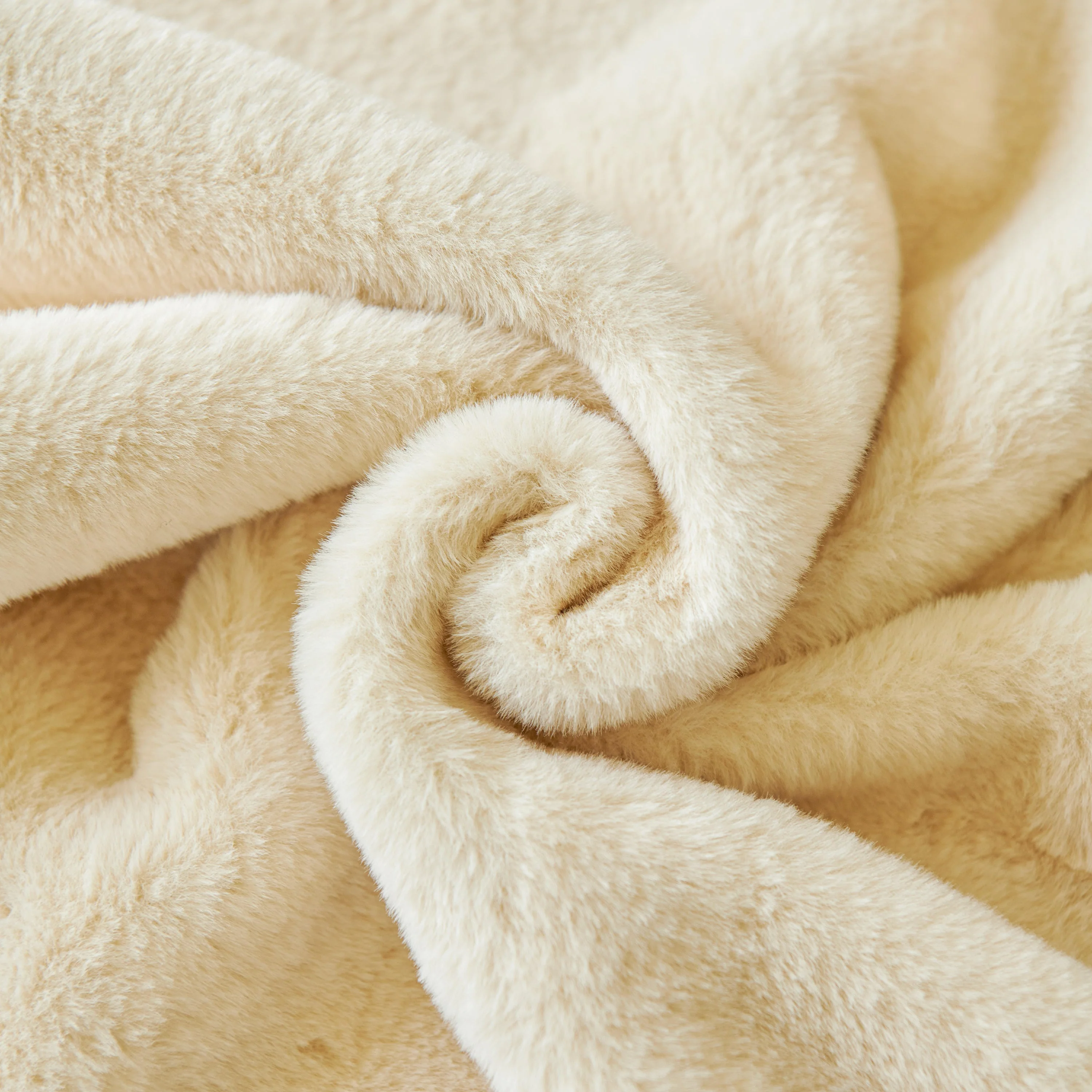 Faux Fur Smooth Plush Comfy Couch Covers, Soft Thicked Durable Blankets and Throws for Sofas - Image 106