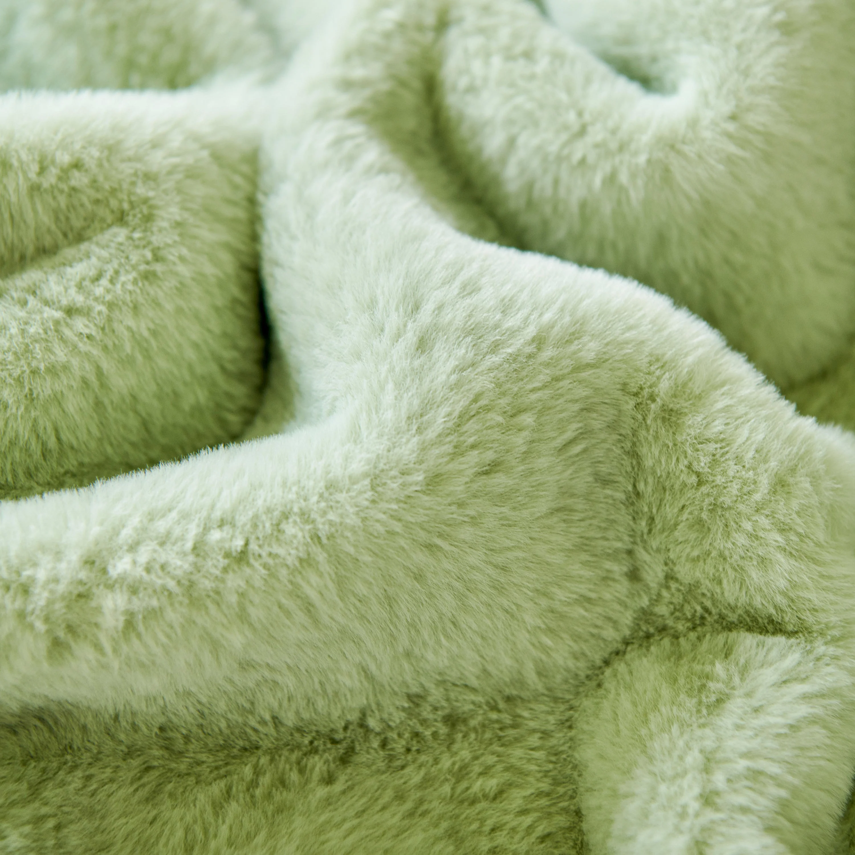 Faux Fur Smooth Plush Comfy Couch Covers, Soft Thicked Durable Blankets and Throws for Sofas - Image 133