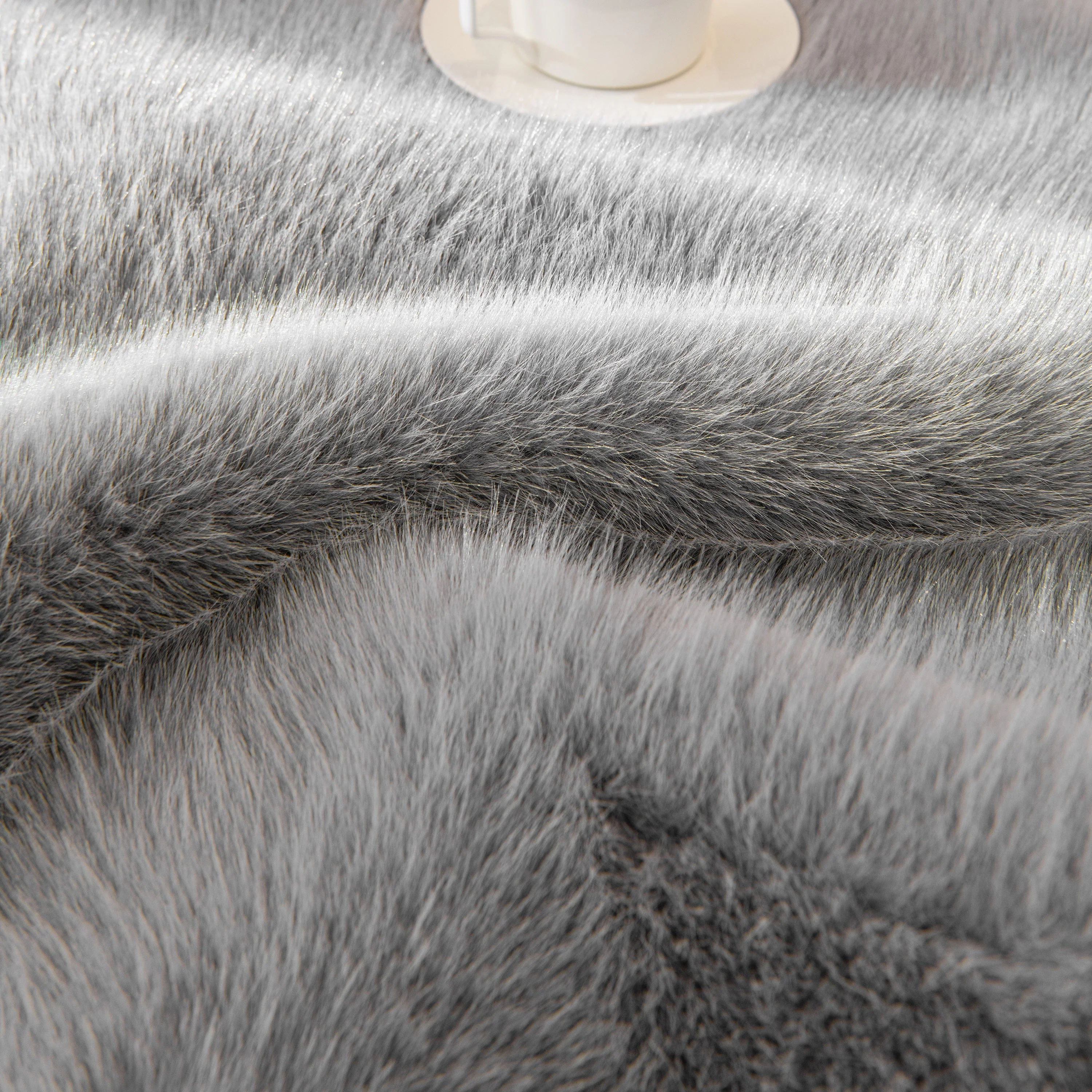 Faux Mink Velvet Luxury Fluffy Sofa Cushion, Winter Warm Thick Plush Non-slip Sofa Covers - Image 111