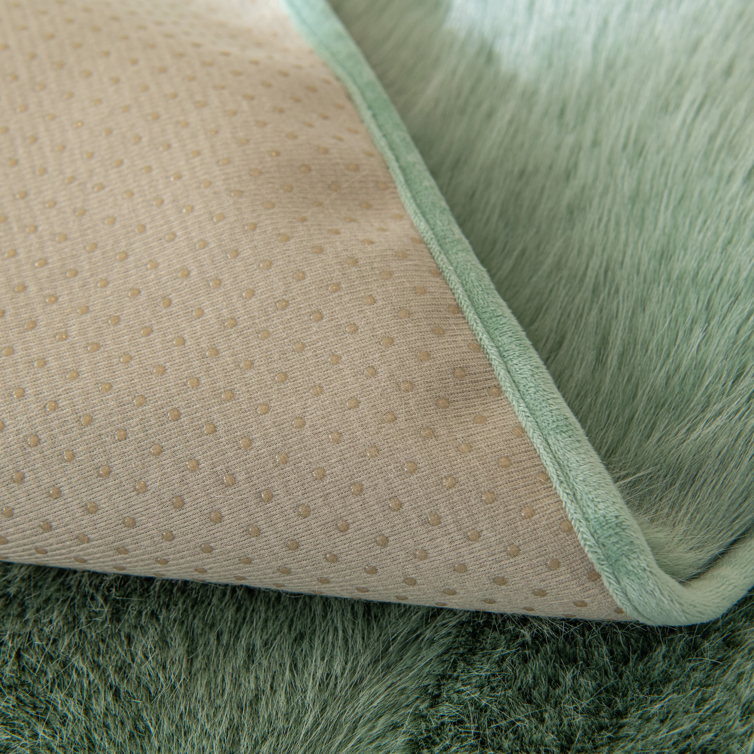 Faux Mink Velvet Luxury Fluffy Sofa Cushion, Winter Warm Thick Plush Non-slip Sofa Covers - Image 134