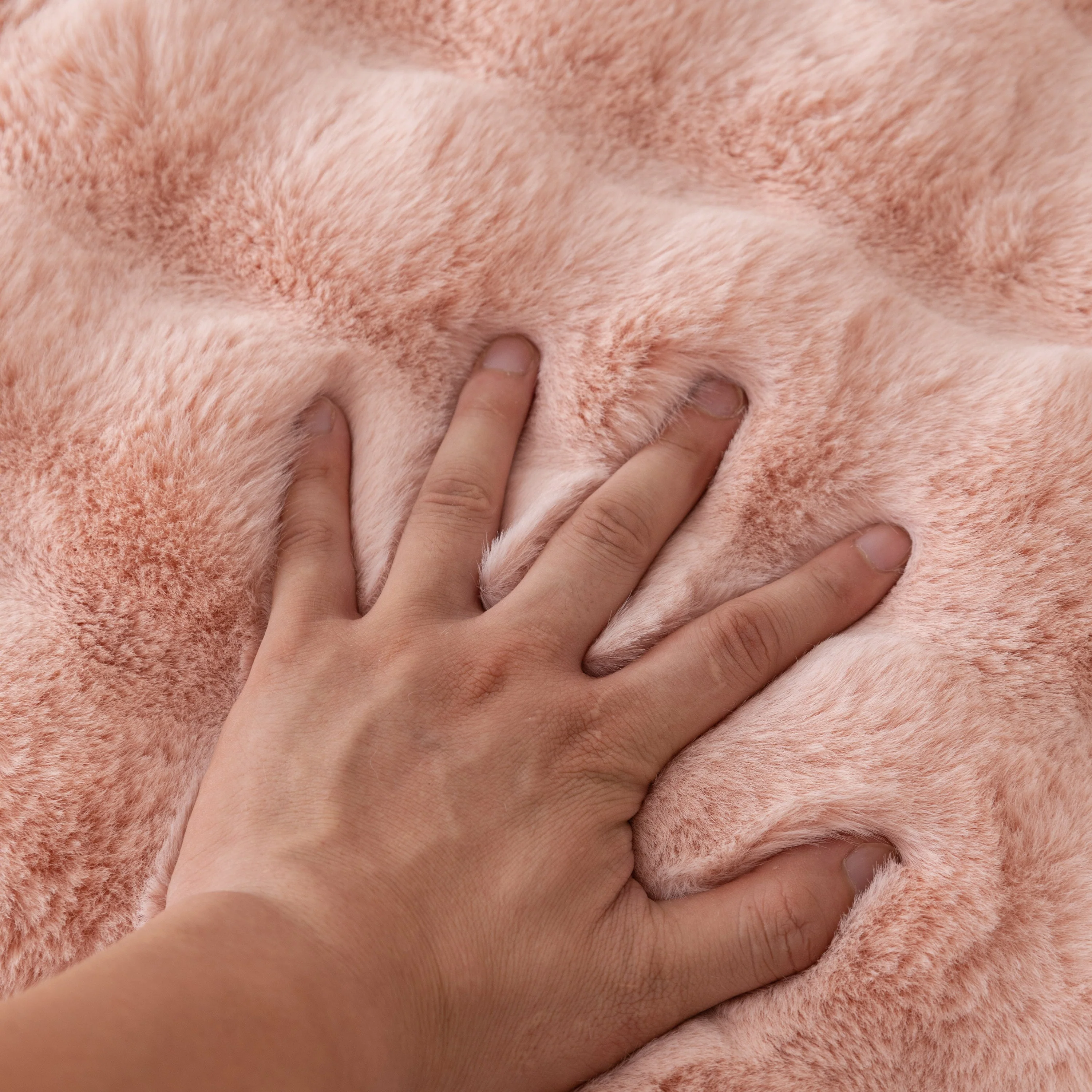 Faux Rabbit Fur Throws for Sofas, Stylish Throw Blankets for Couch and Couch Throw Cover - Image 100