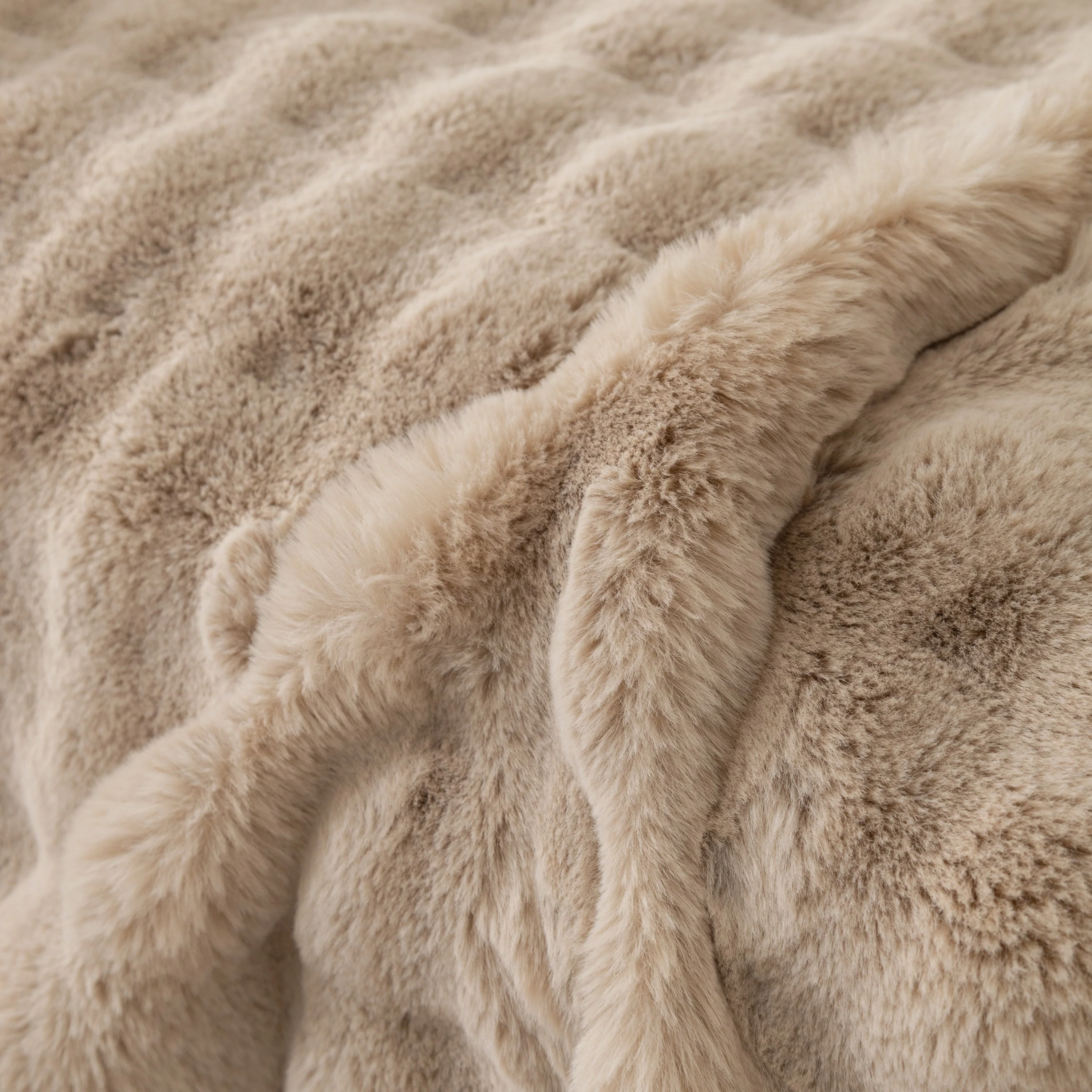 Faux Rabbit Fur Throws for Sofas, Stylish Throw Blankets for Couch and Couch Throw Cover - Image 29