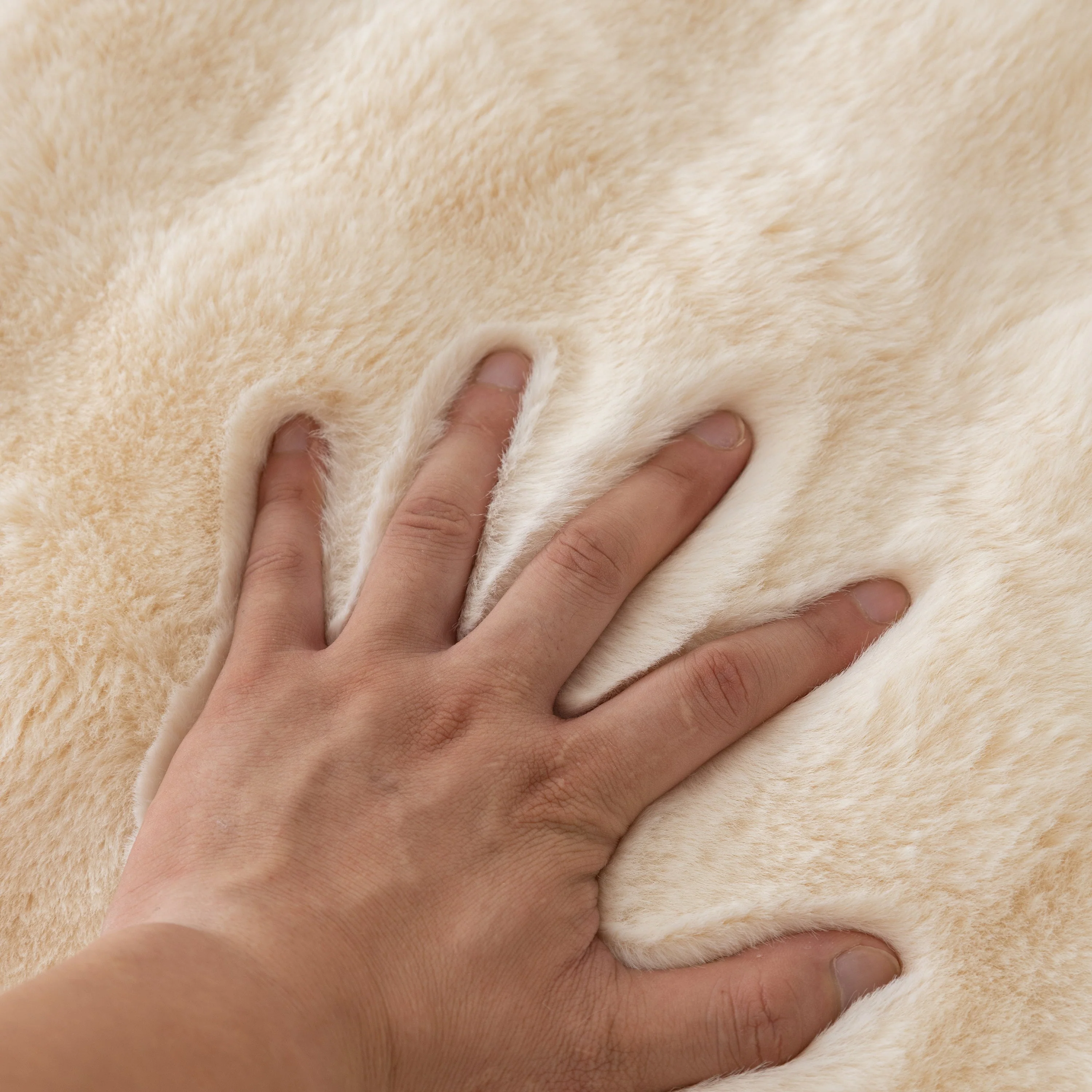 Faux Rabbit Fur Throws for Sofas, Stylish Throw Blankets for Couch and Couch Throw Cover - Image 3