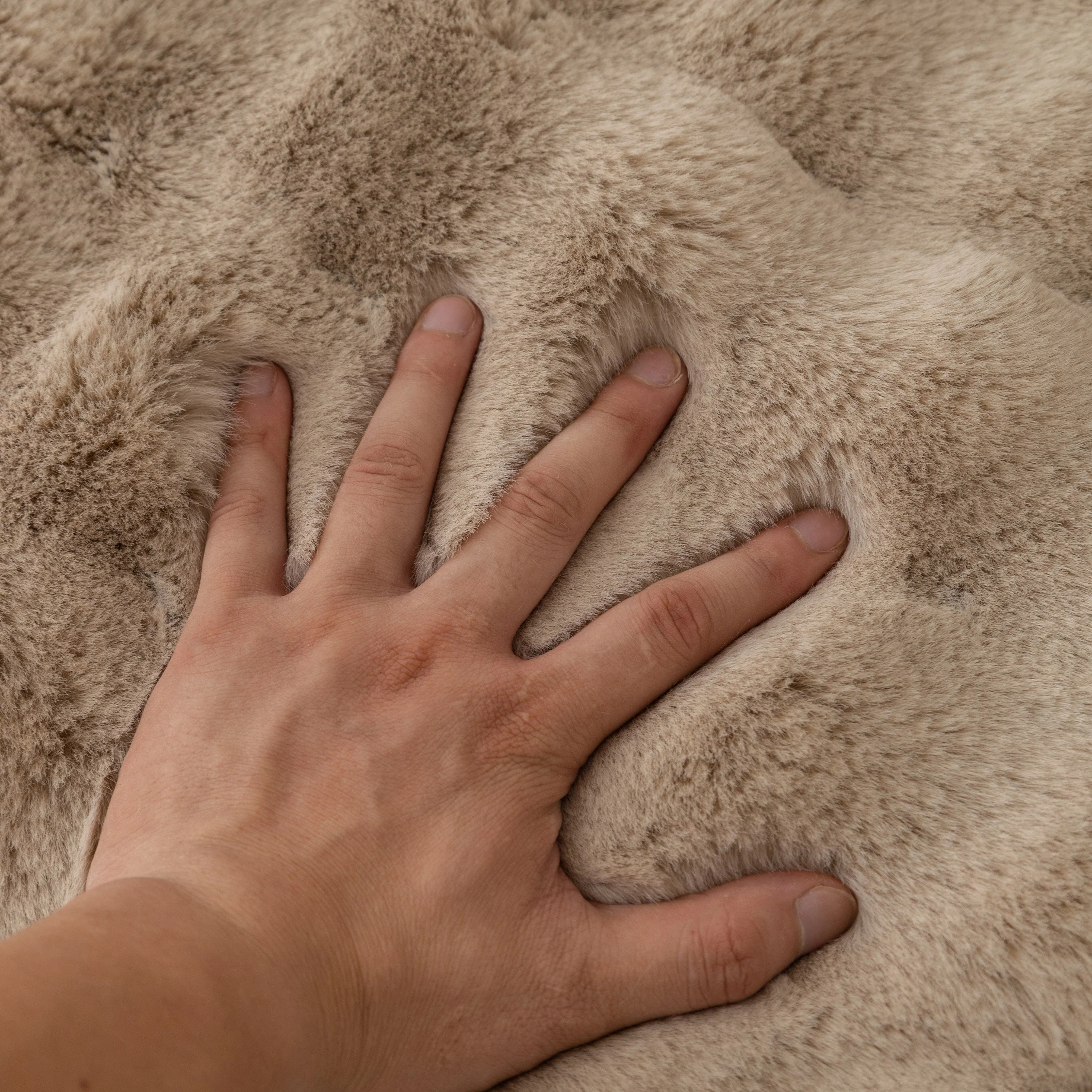 Faux Rabbit Fur Throws for Sofas, Stylish Throw Blankets for Couch and Couch Throw Cover - Image 30