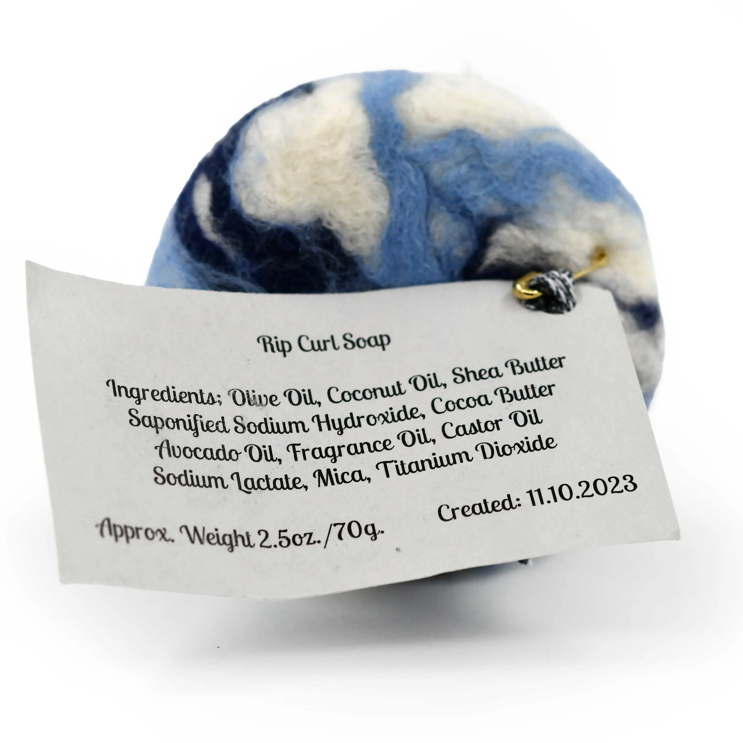 Felt Soap Bar | Washcloth + Soap in One | 3 oz | Whale Tale Soapworks - Image 11