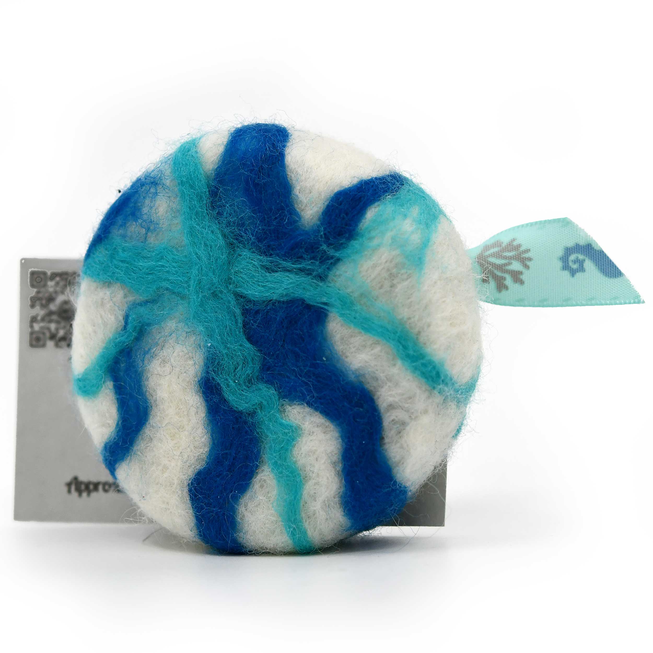 Felt Soap Bar | Washcloth + Soap in One | 3 oz | Whale Tale Soapworks - Image 2