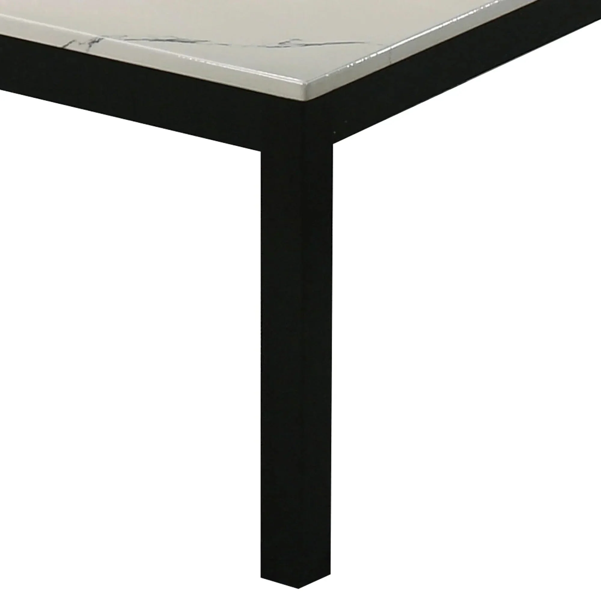 Findlay 3-Piece 47.5 in. Rectangle Faux Marble Top Coffee Table Set with Solid Wood Legs - Image 26