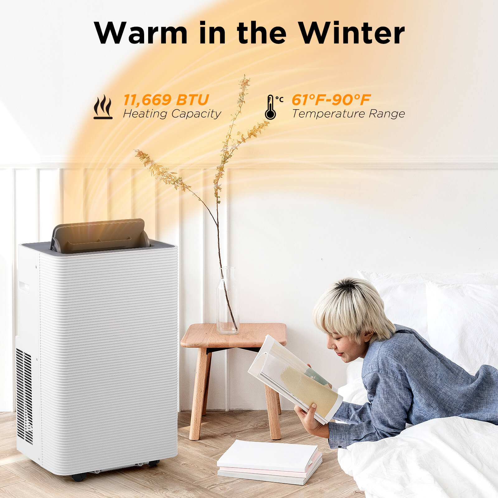 Finnmark 14,000 BTU WiFi Portable Air Conditioner - Image 3