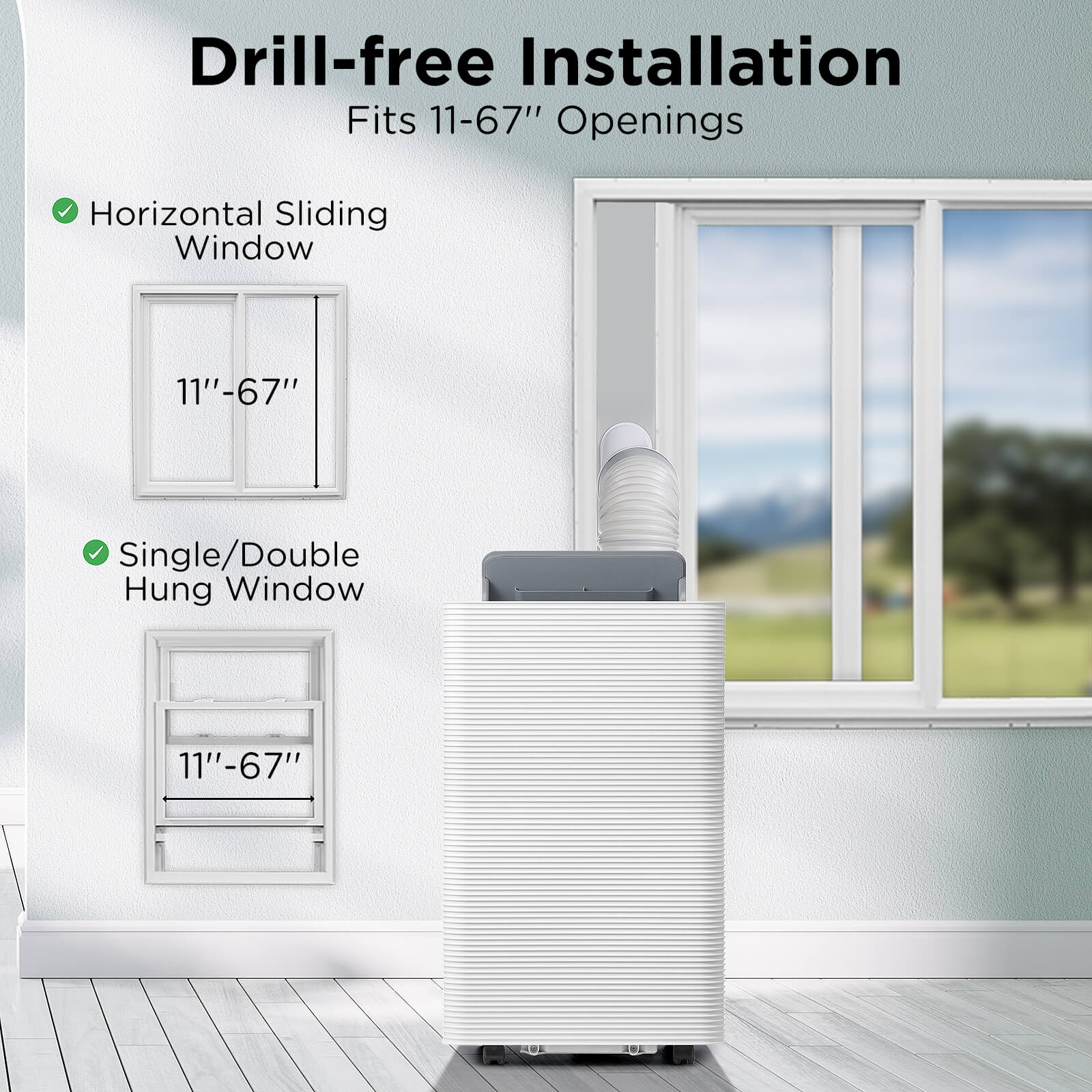 Finnmark 14,000 BTU WiFi Portable Air Conditioner - Image 6