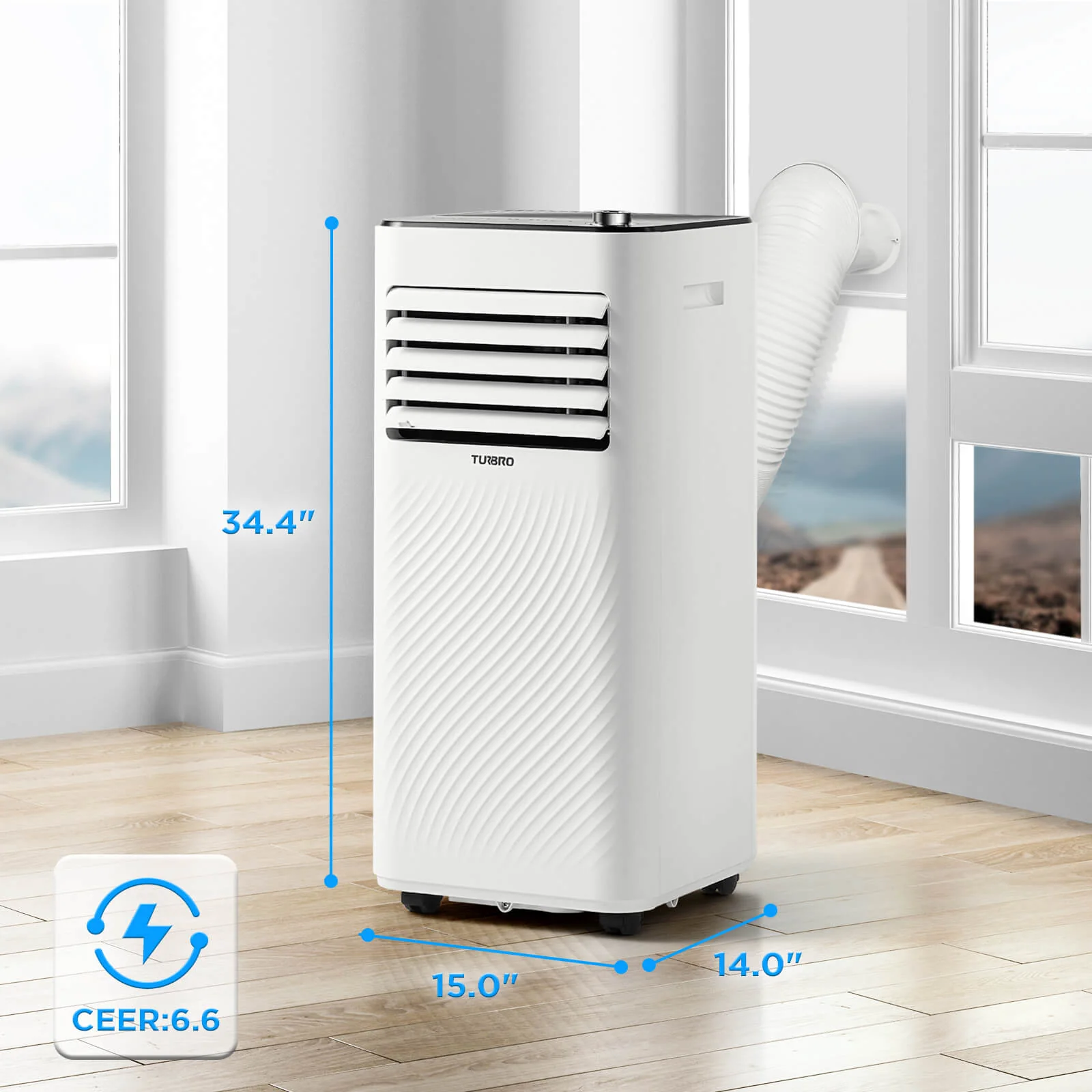 Finnmark 8,000 BTU Portable Air Conditioner - Image 2
