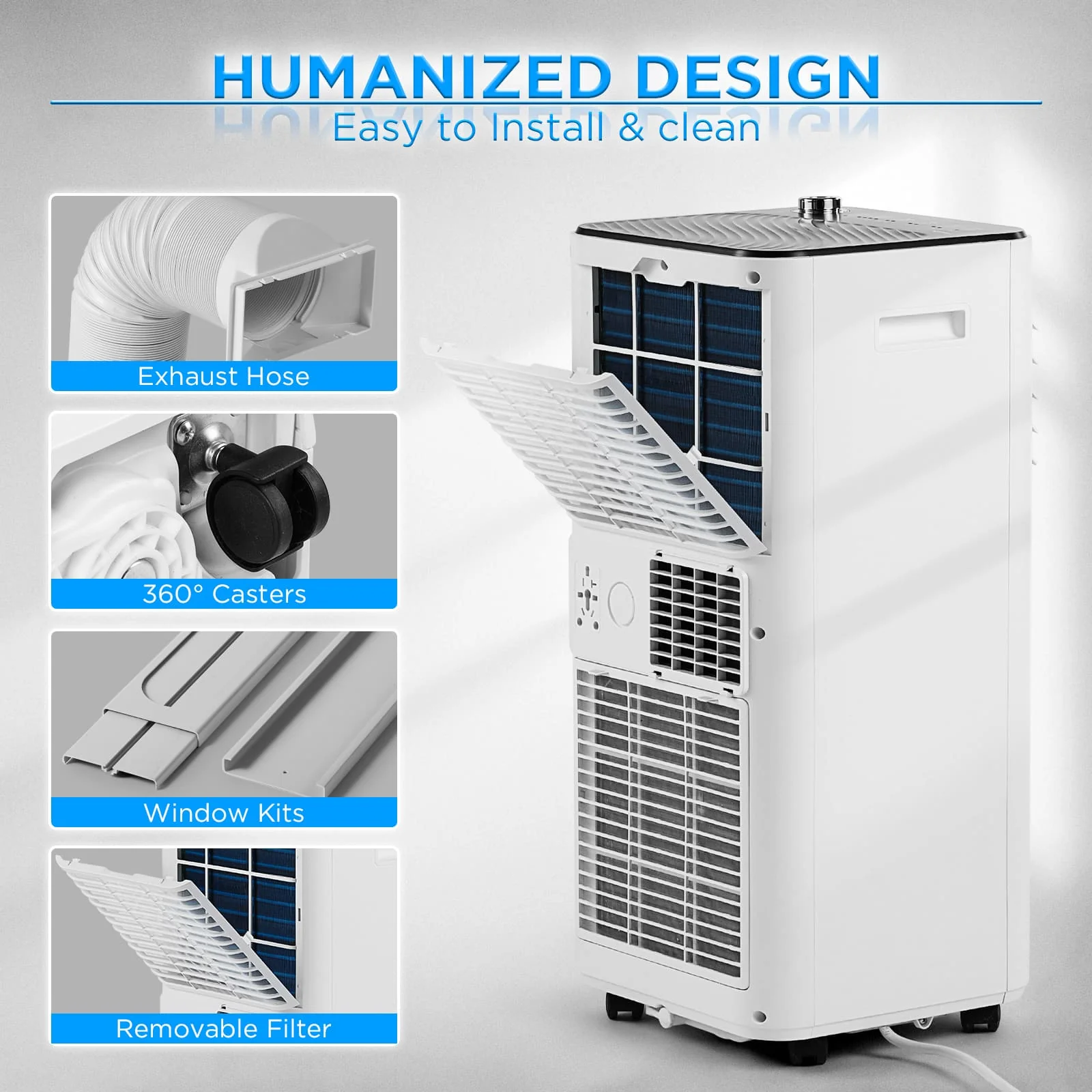 Finnmark 8,000 BTU Portable Air Conditioner - Image 7