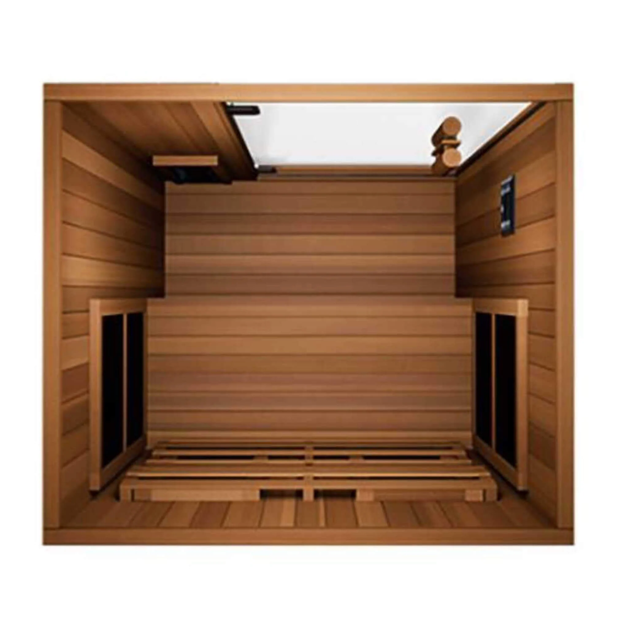 Finnmark FD-1 Full Spectrum 1-Person Home Infrared Sauna With Bluetooth Audio [FD-KN001] (SAK18374) - Image 6
