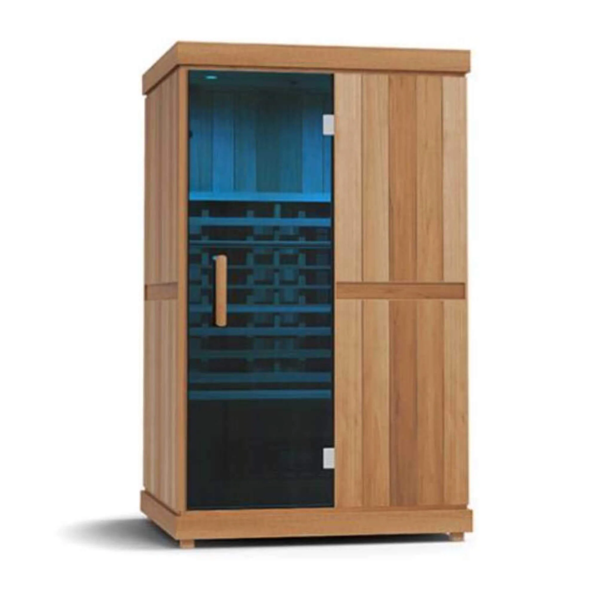 Finnmark FD-2 Full-Spectrum 2-Person Home Infrared Sauna With Built-In LCD Touchscreen Controller [FD-KN002] (SAK94731) - Image 6