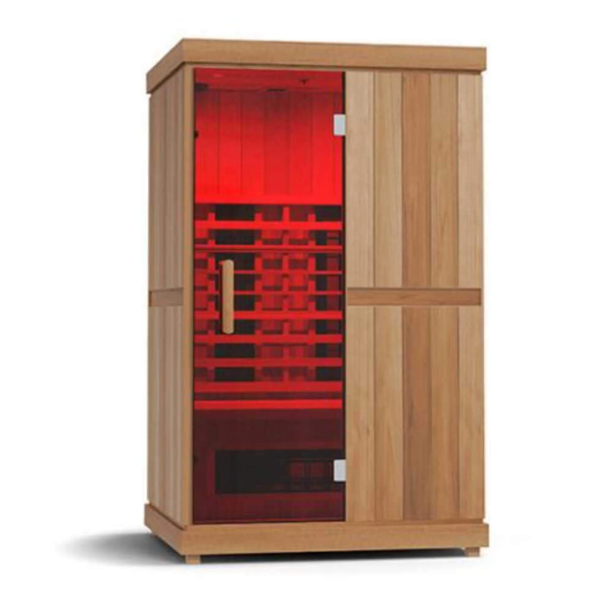 Finnmark FD-2 Full-Spectrum 2-Person Home Infrared Sauna With Built-In LCD Touchscreen Controller [FD-KN002] (SAK94731) - Image 8