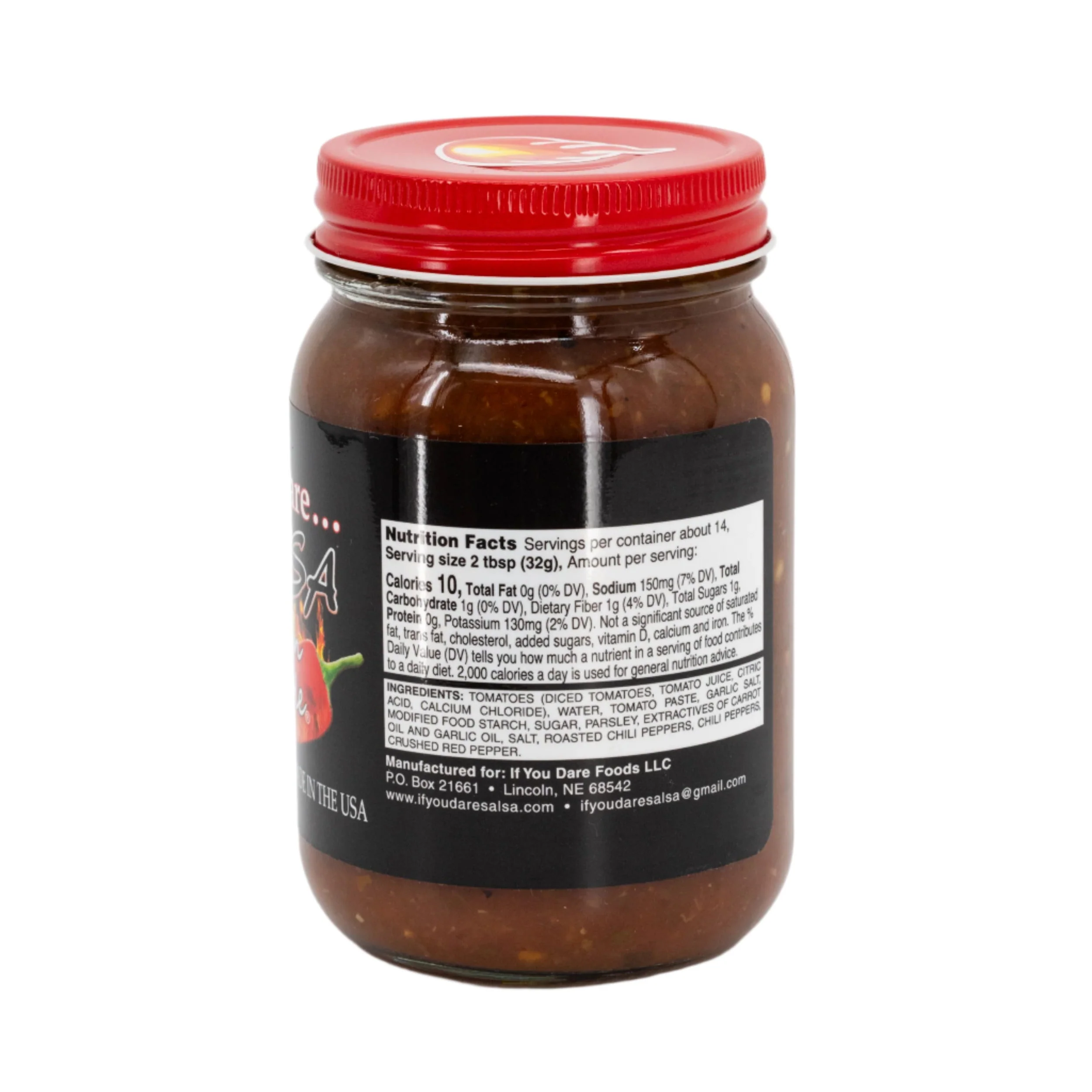 Fire In The Hole Spicy Salsa | 15.5 oz | Pack of 2 | If You Dare Foods - Image 3