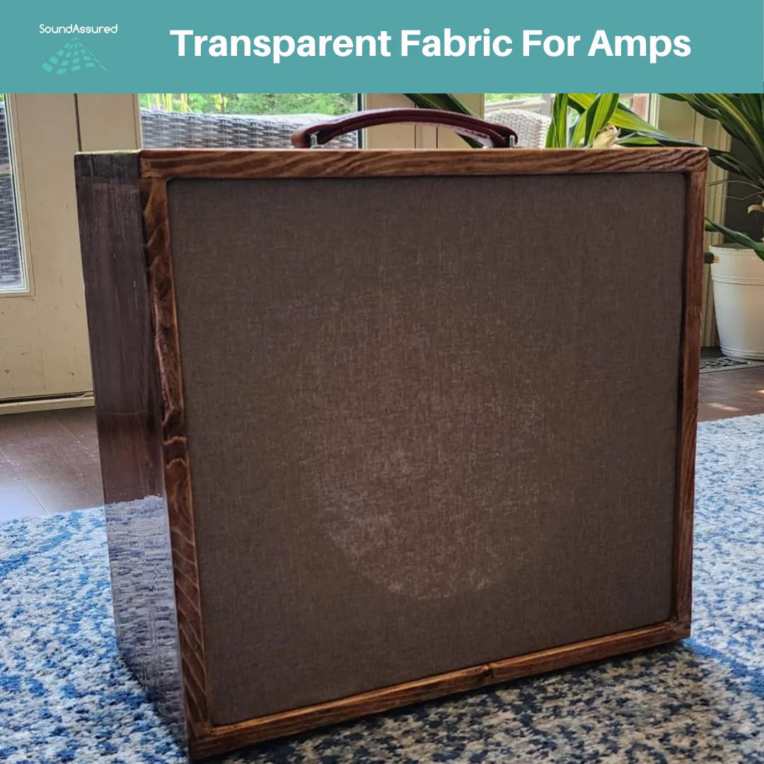 Fire Retardant Acoustic Fabric - SoundAssured Dual Layer Acoustical Fabric (100% Acoustic Transparency) - Image 9